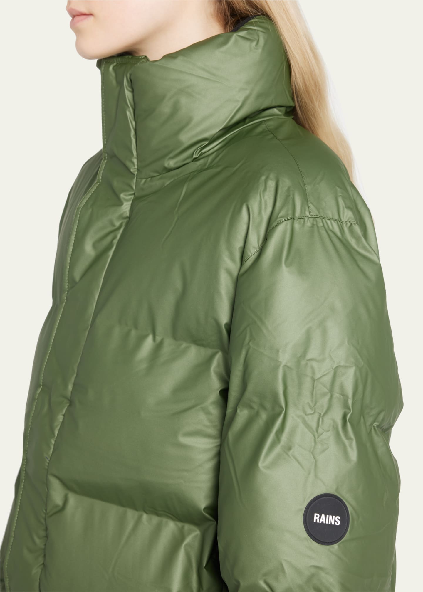 Rains Boxy Puffer Jacket Bergdorf Goodman