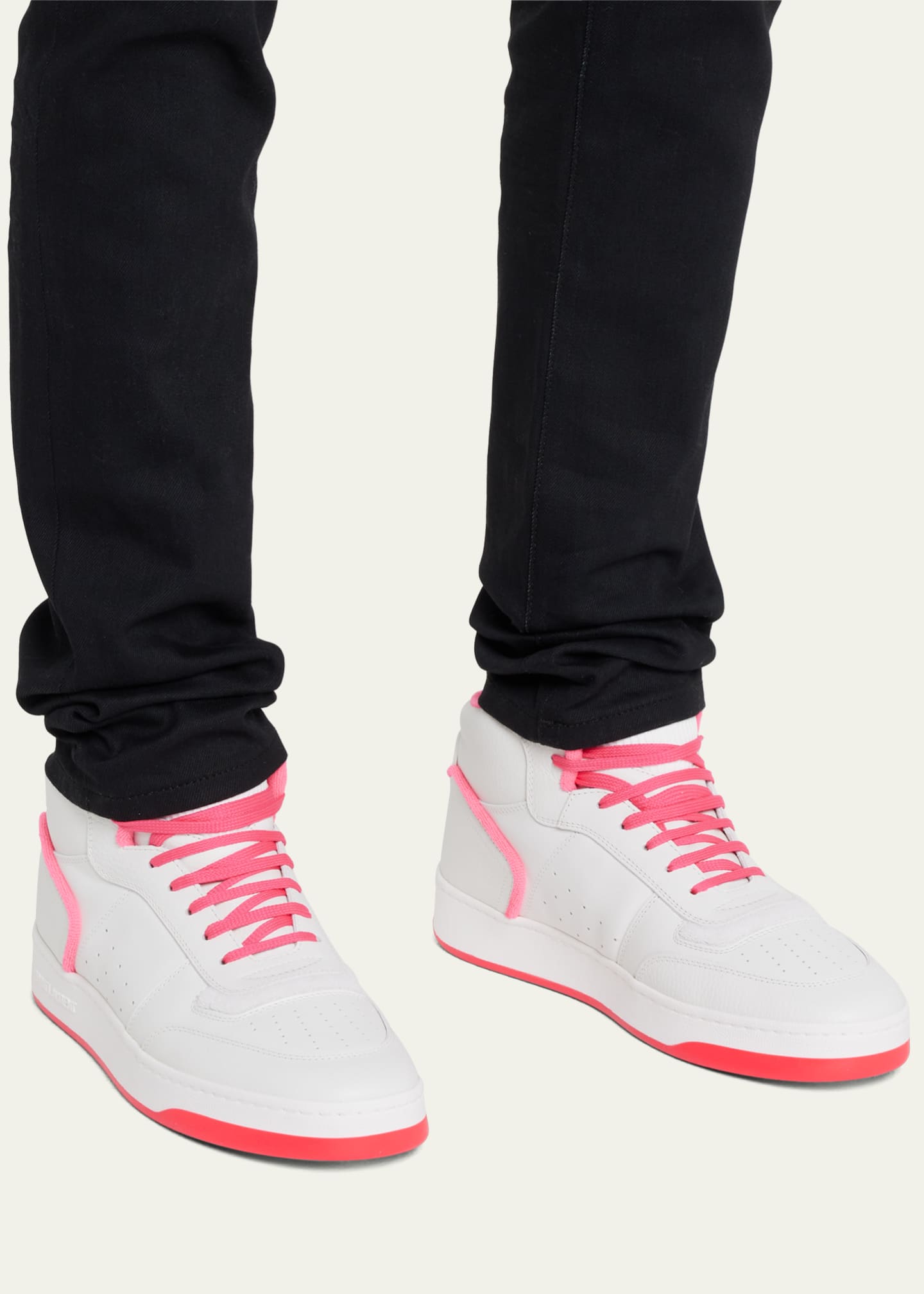Ysl high top sneakers discount