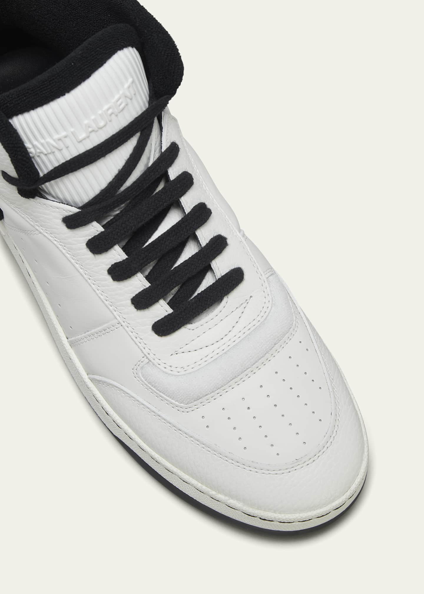 Saint laurent mens high top sneakers sale