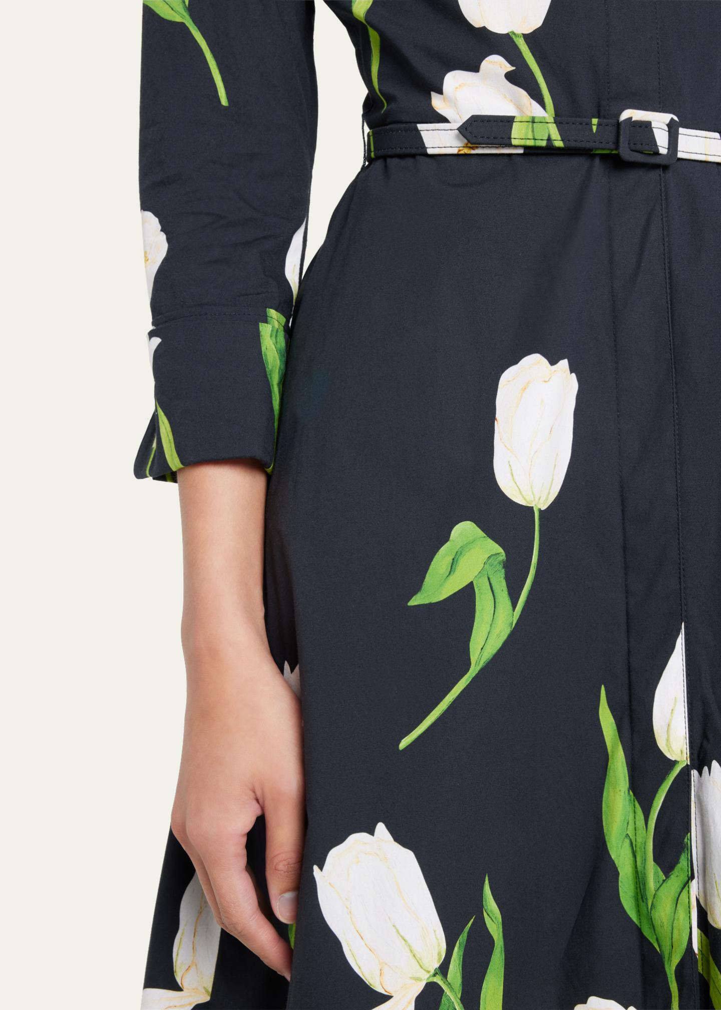 Jupe Crayon Oscar De La Renta Midi Vert Paillettes Argent - Tailles 0/2/4 (XS/S) - Neuf Avec étiquettes