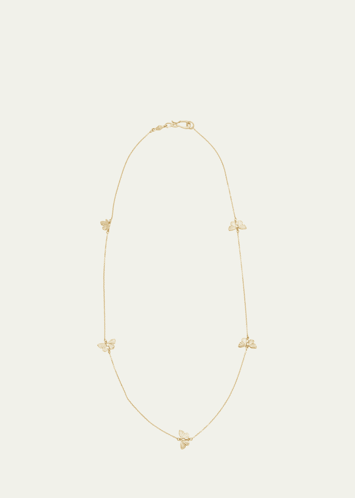 James Banks 5 Migration Necklace With Solid 18k Yellow Gold Image 1 of 4