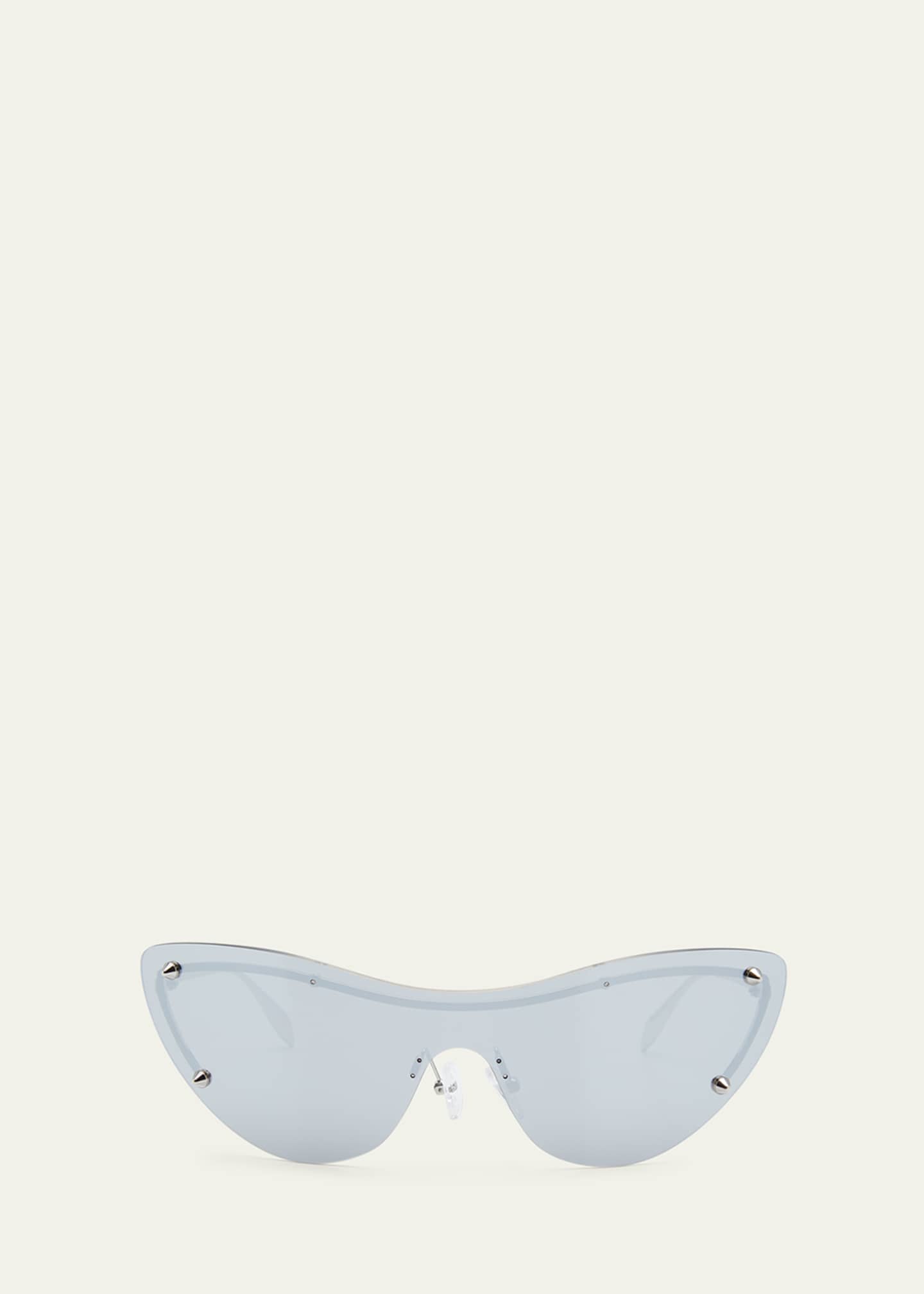 McQueen Metal Cat-Eye Sunglasses Image 3 of 5