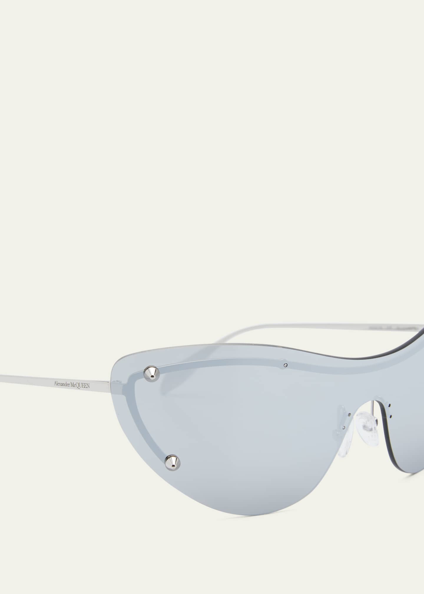 McQueen Metal Cat-Eye Sunglasses Image 4 of 5