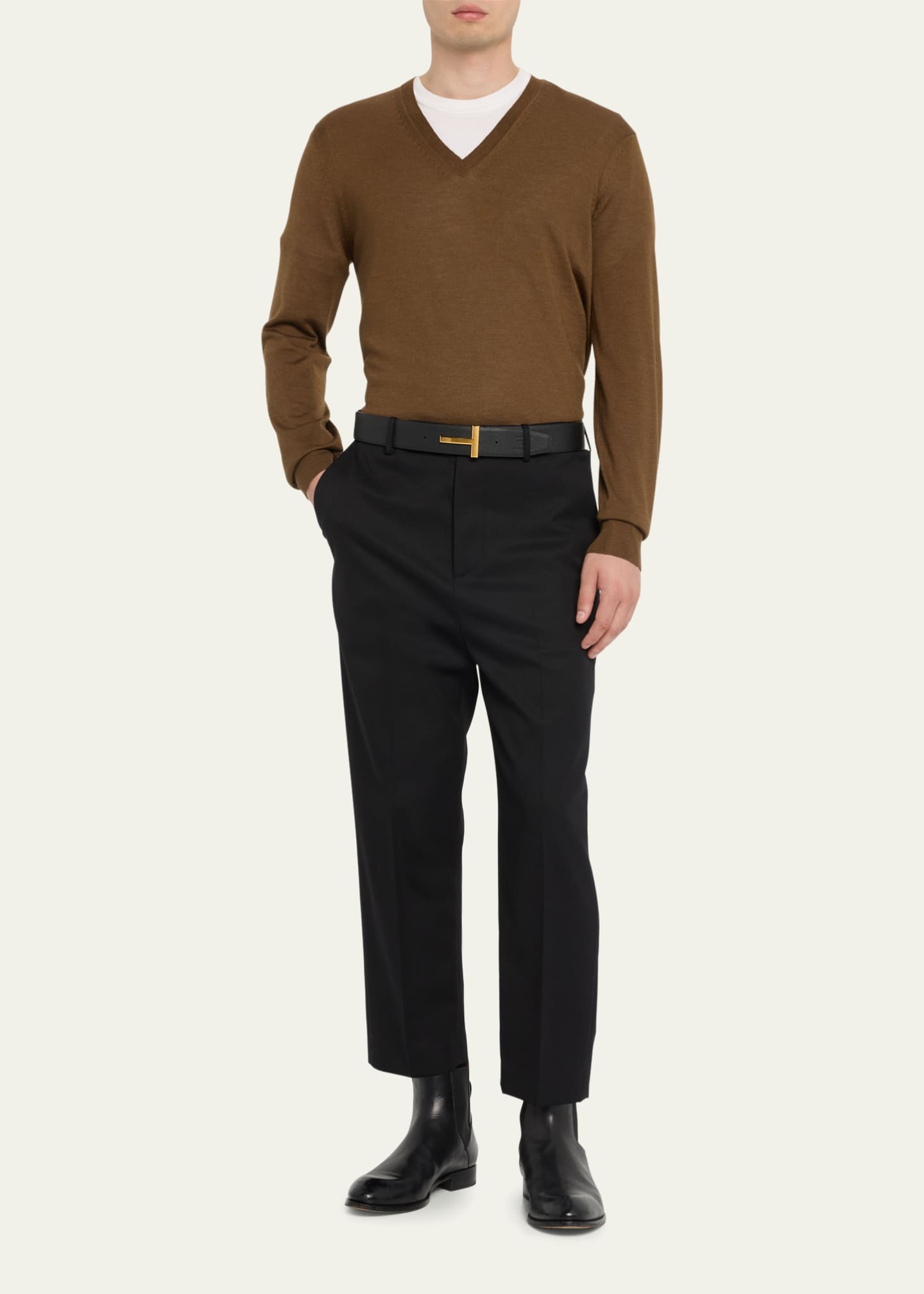 Tom Ford Men s Cashmere V Neck Sweater