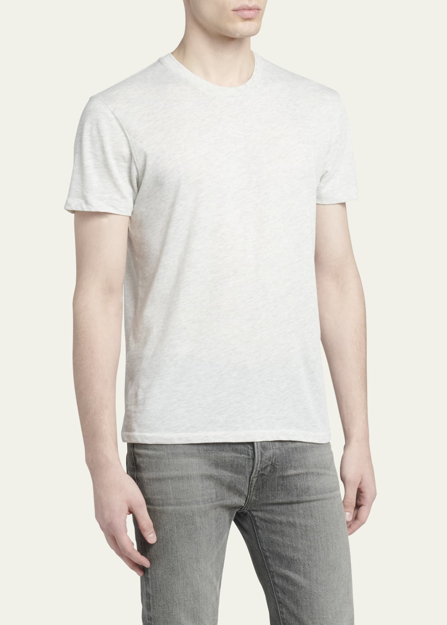 TOM FORD Men's Cotton Crewneck T-Shirt Image 4 of 5