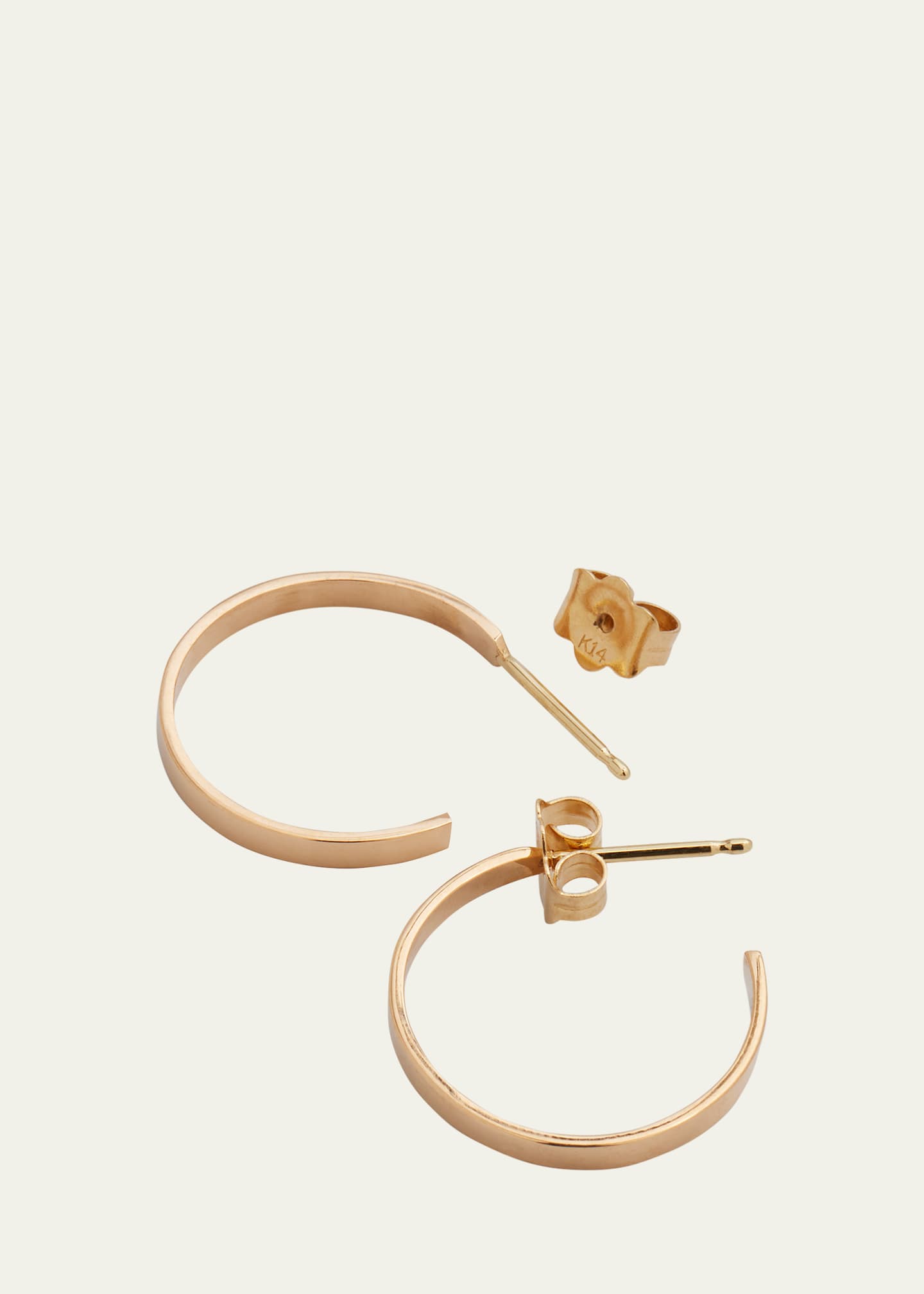 Lana Sunrise Hoop Earrings Image 4 of 4