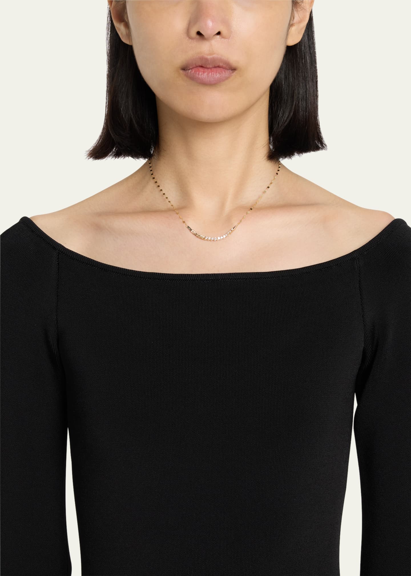 Lana Flawless Graduating Diamond Tennis Necklace Image 2 of 4