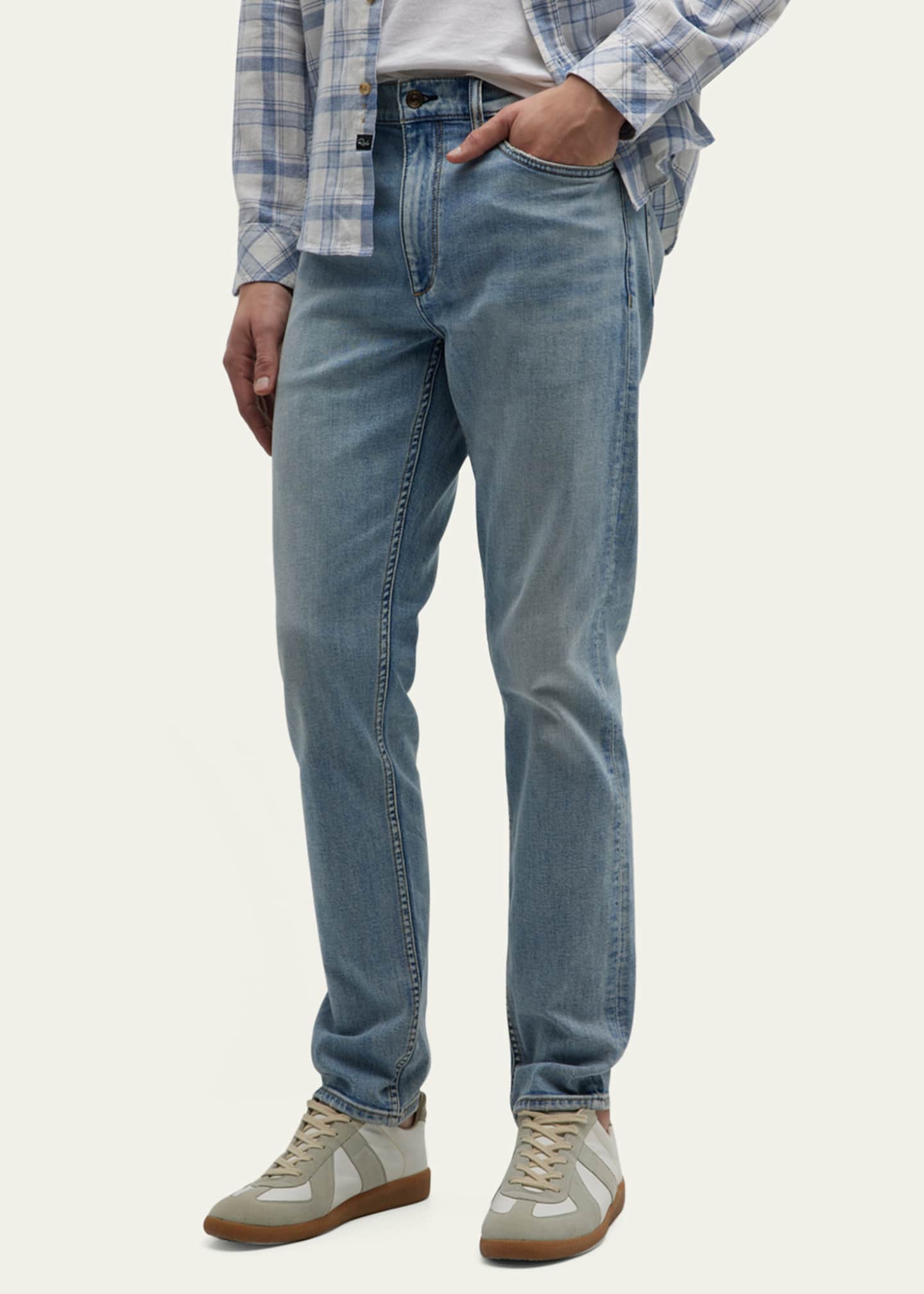Rag & Bone Men's Fit 2 Authentic Stretch Jeans Image 3 of 5