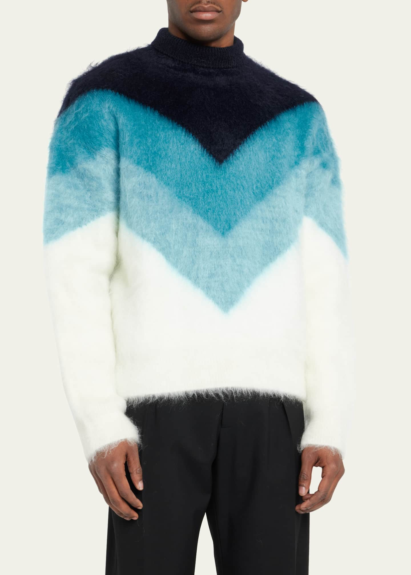 turtleneck sweater in mohair