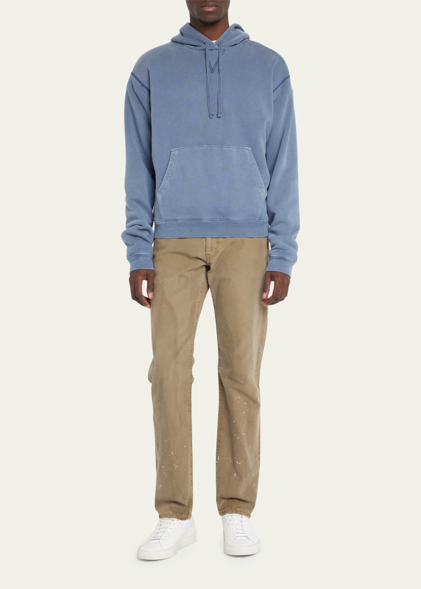 John Elliott Men's Thermal Lined Hoodie Bergdorf Goodman
