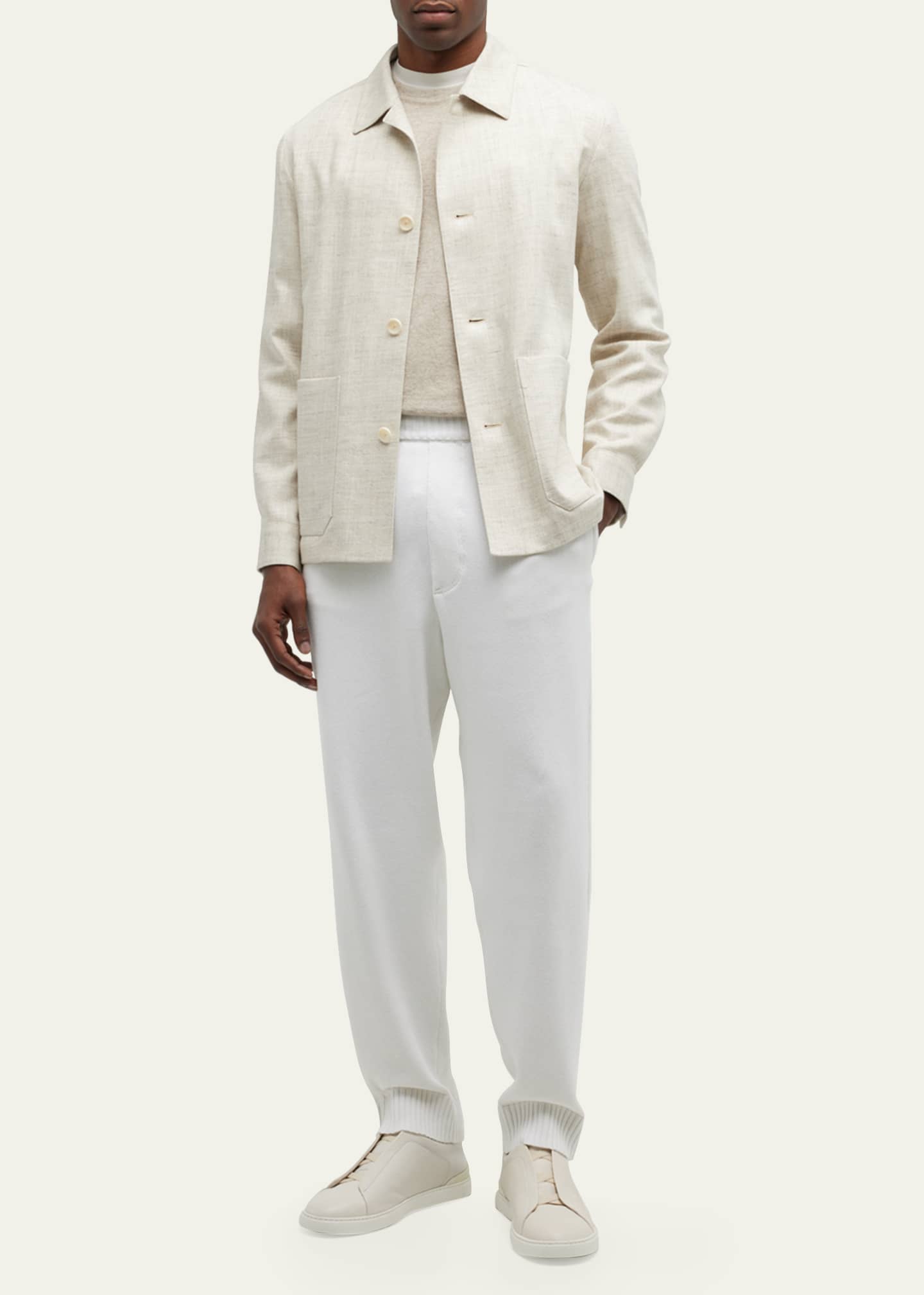 Linen chore coat sale