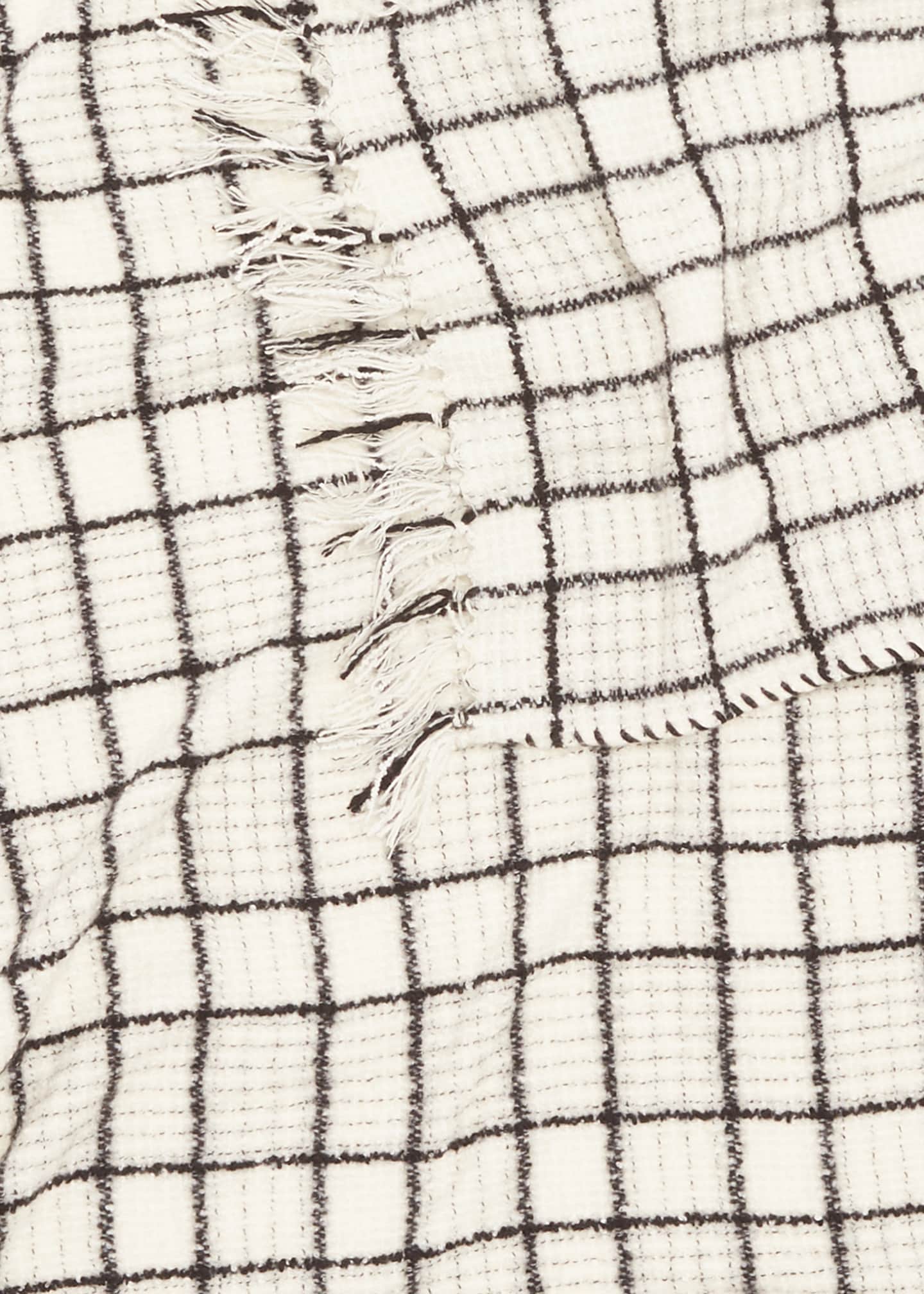 Alonpi Molly Cashmere-Silk Throw Blanket Image 3 of 3