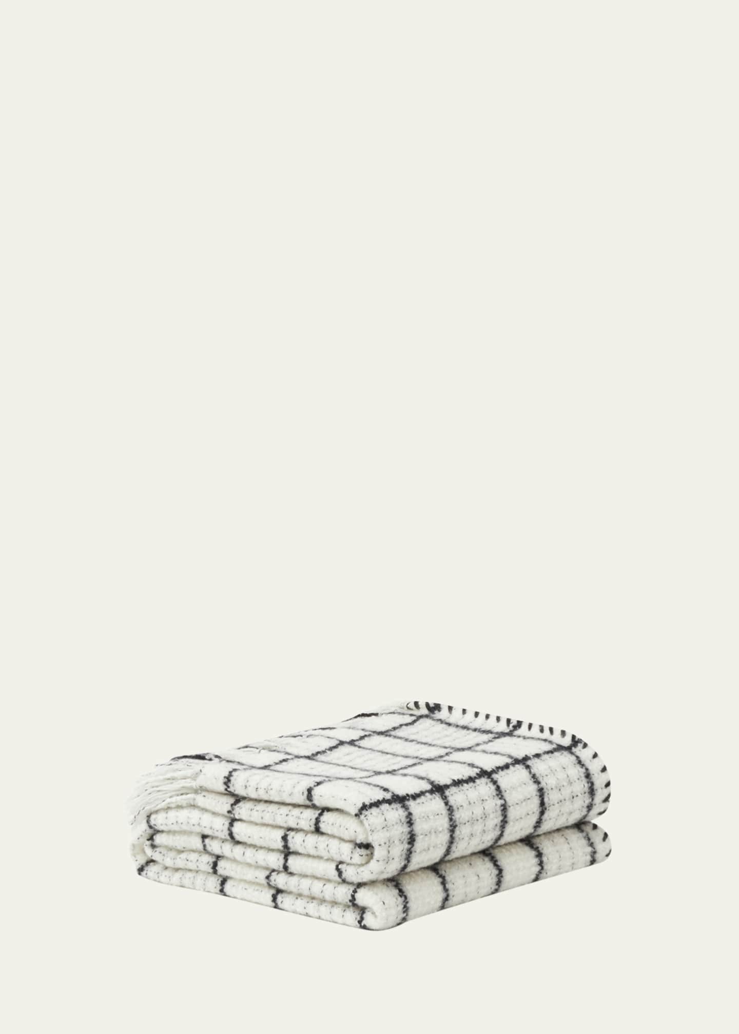 Alonpi Molly Cashmere-Silk Throw Blanket Image 1 of 3