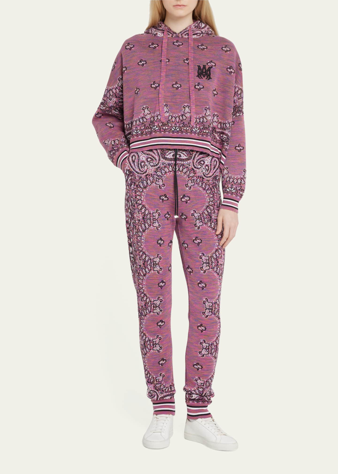 Amiri SpaceDye Bandana Drawcord Jogger Pants Bergdorf Goodman