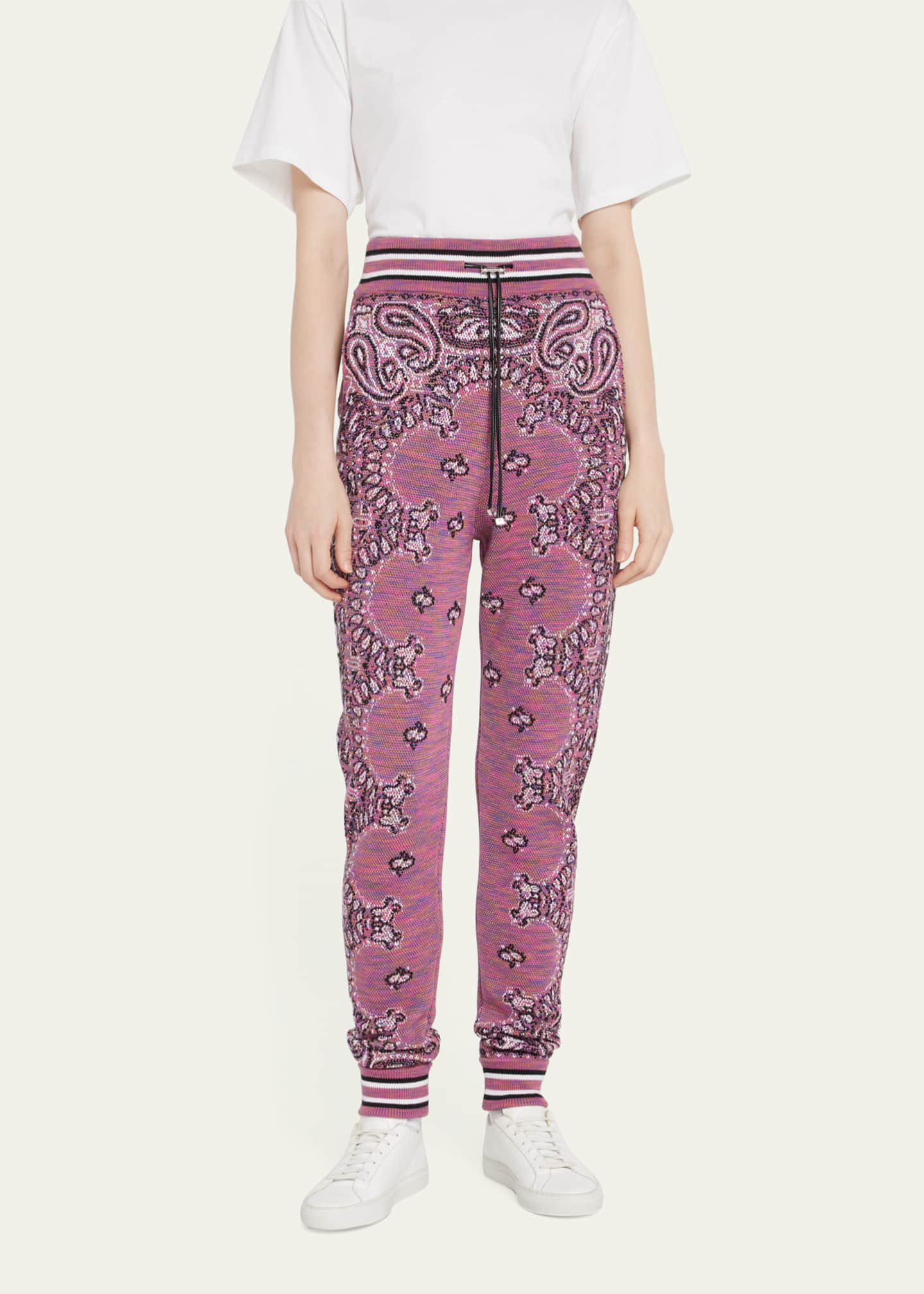 Amiri SpaceDye Bandana Drawcord Jogger Pants Bergdorf Goodman