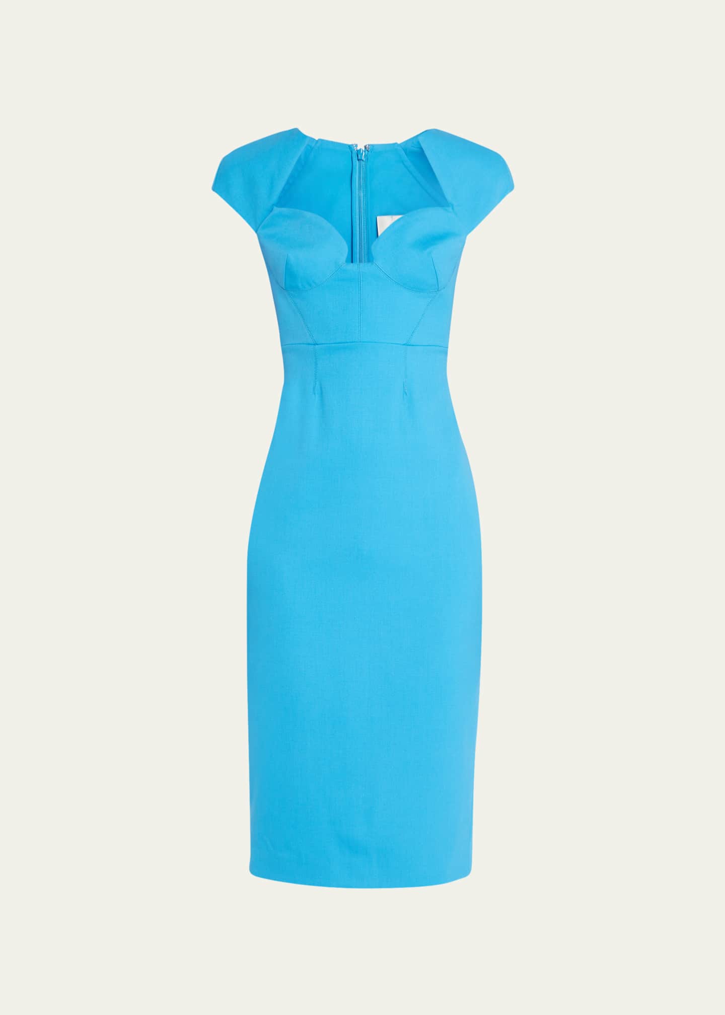Roland mouret blue dress hot sale