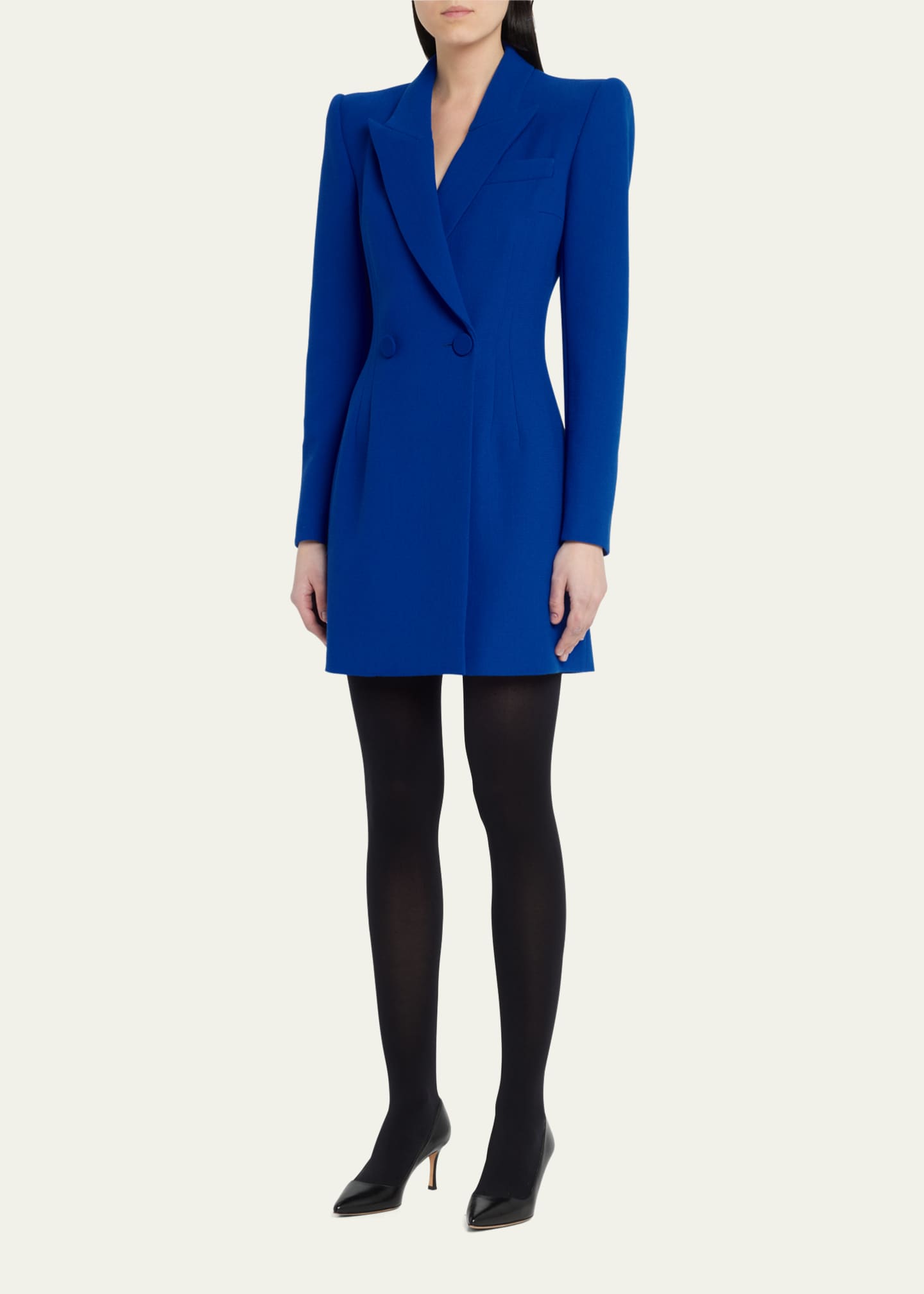 Sergio Hudson Contoured DoubleBreasted Mini Jacket Dress Bergdorf