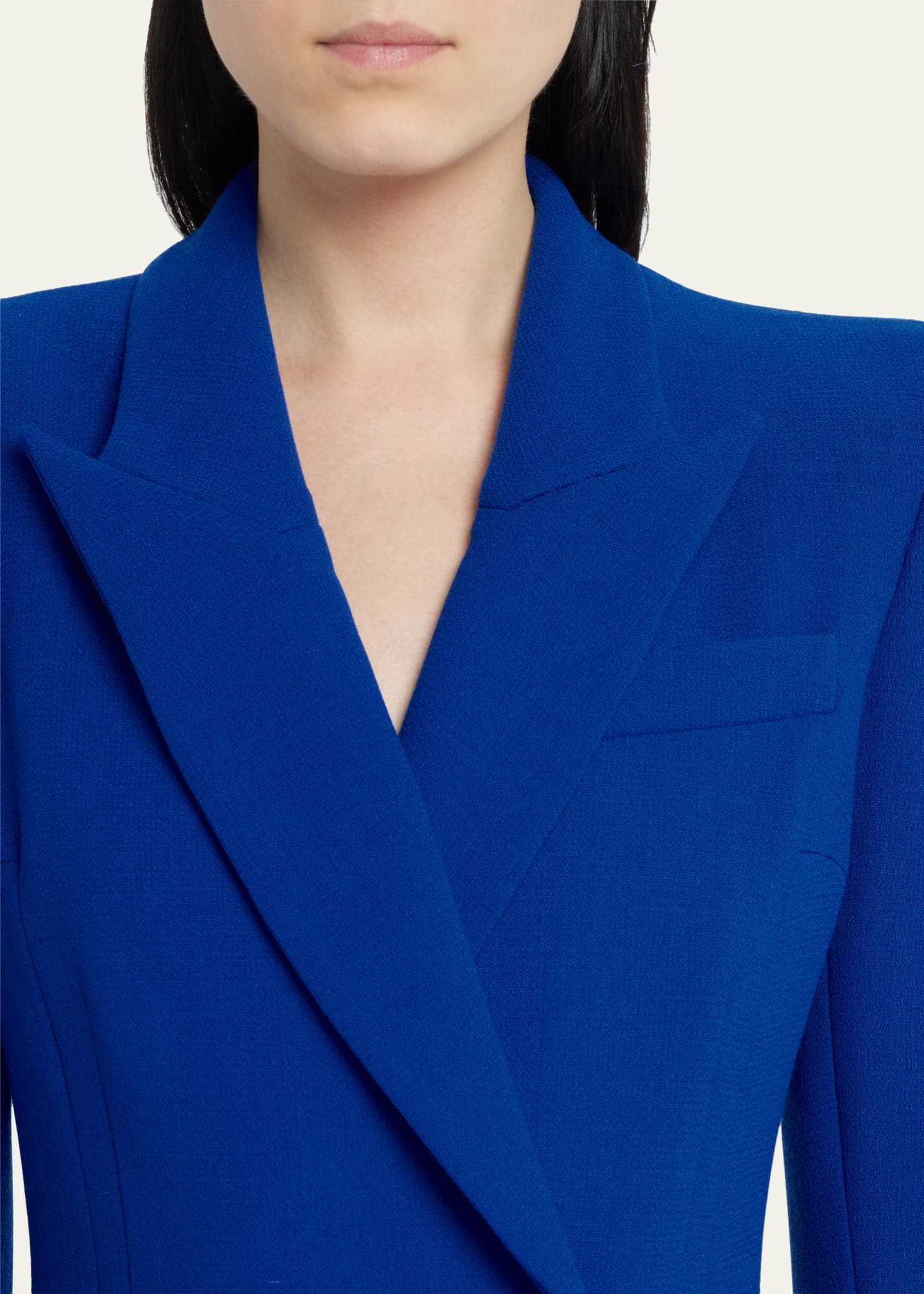 Sergio Hudson Contoured DoubleBreasted Mini Jacket Dress Bergdorf