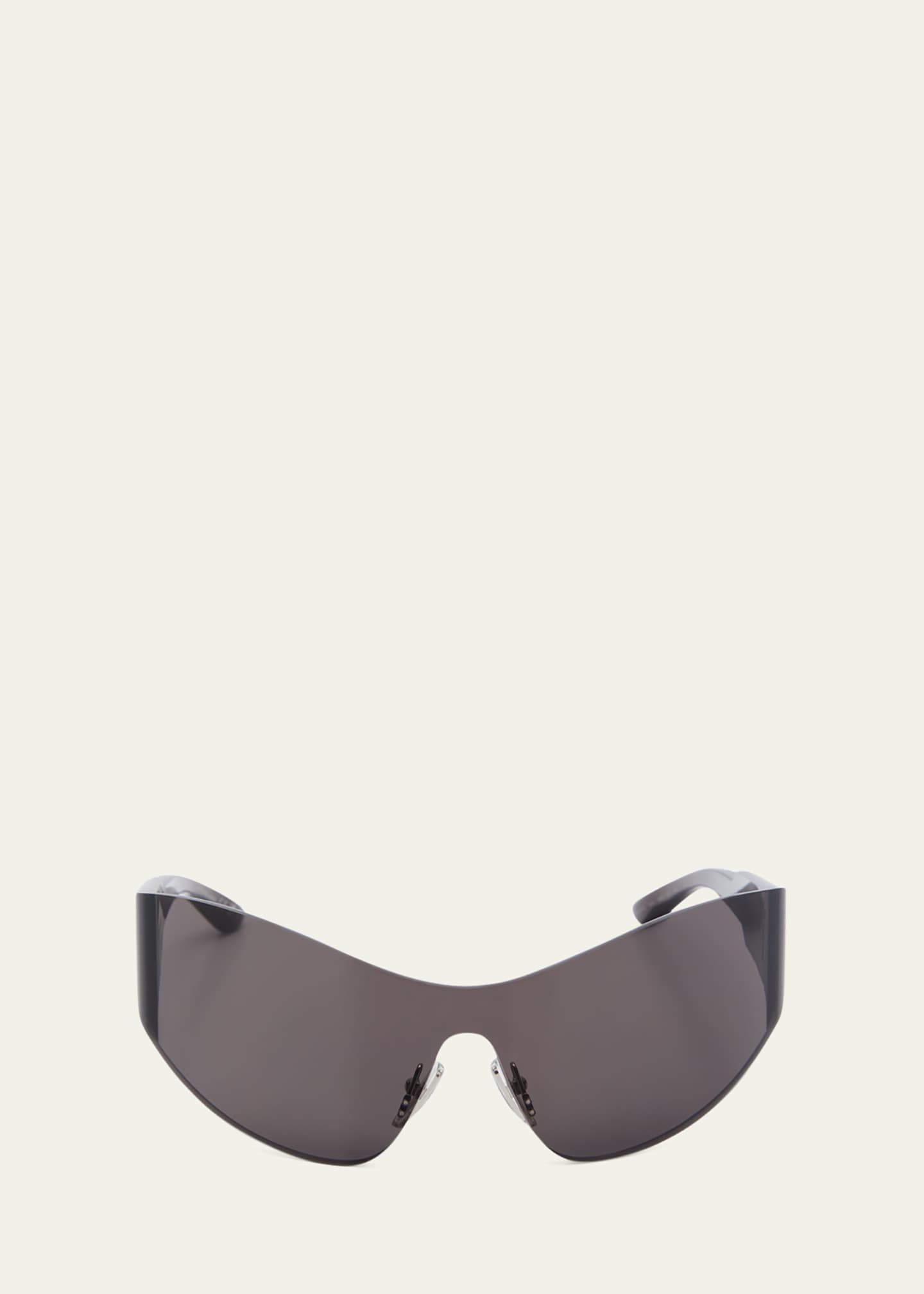 balenciaga shield sunglasses