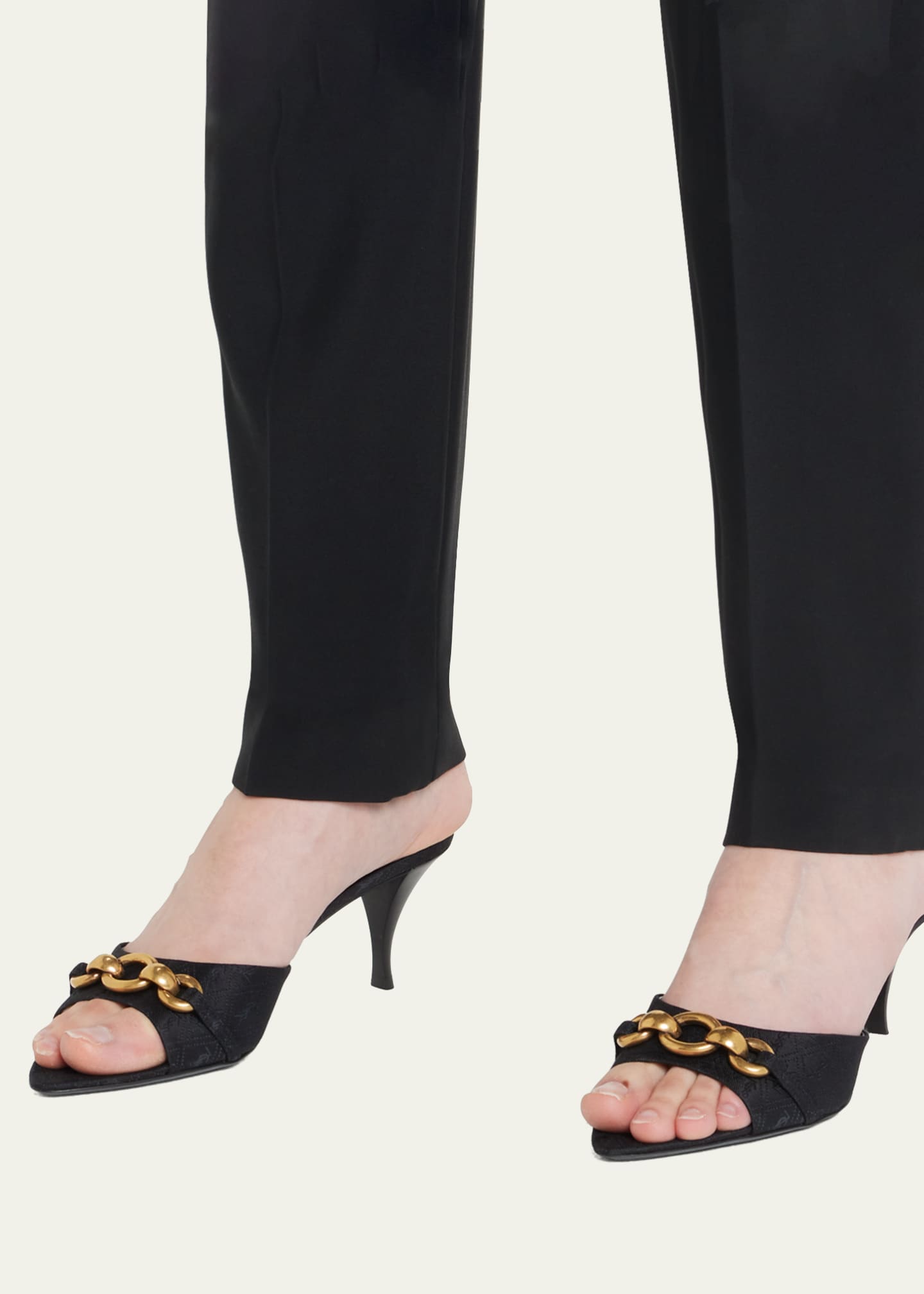 Saint laurent kitten heels discount