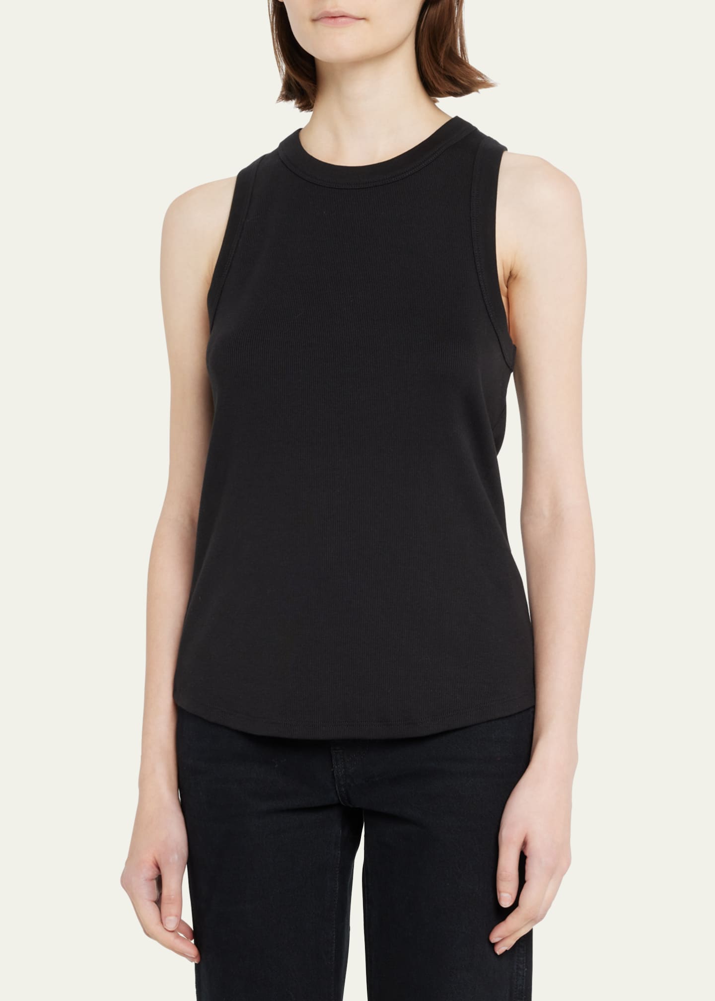 Veronica Beard Jordyn Rib Knit Tank Top Bergdorf Goodman