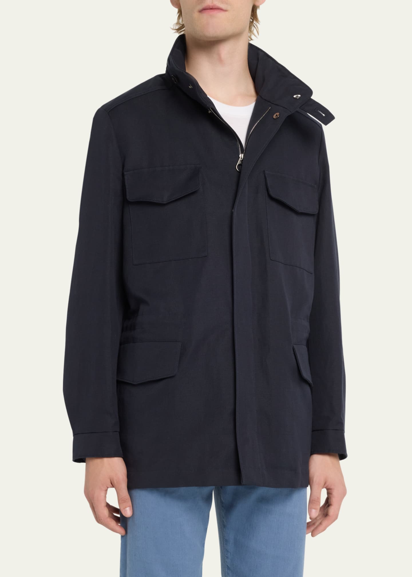 Cotton rain jacket discount