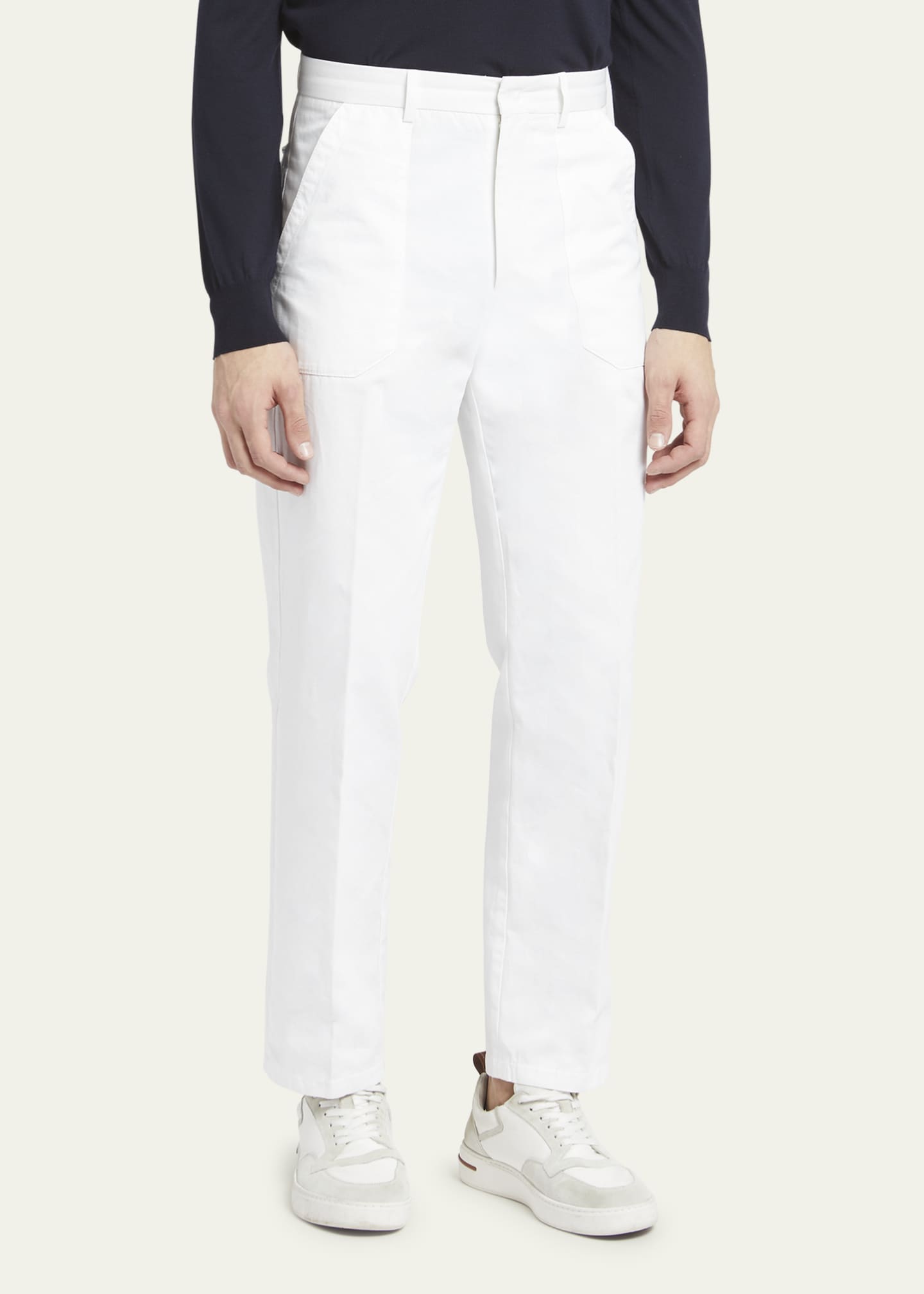Loro Piana Men's Portofino Straight Leg Pants Bergdorf