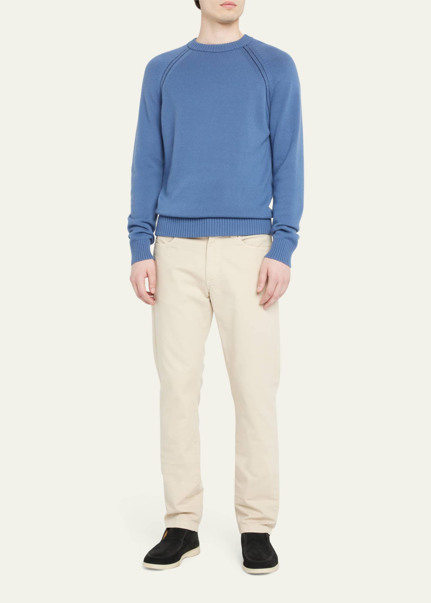 LORO PIANA Slim-Fit Baby Cashmere Sweater for Men