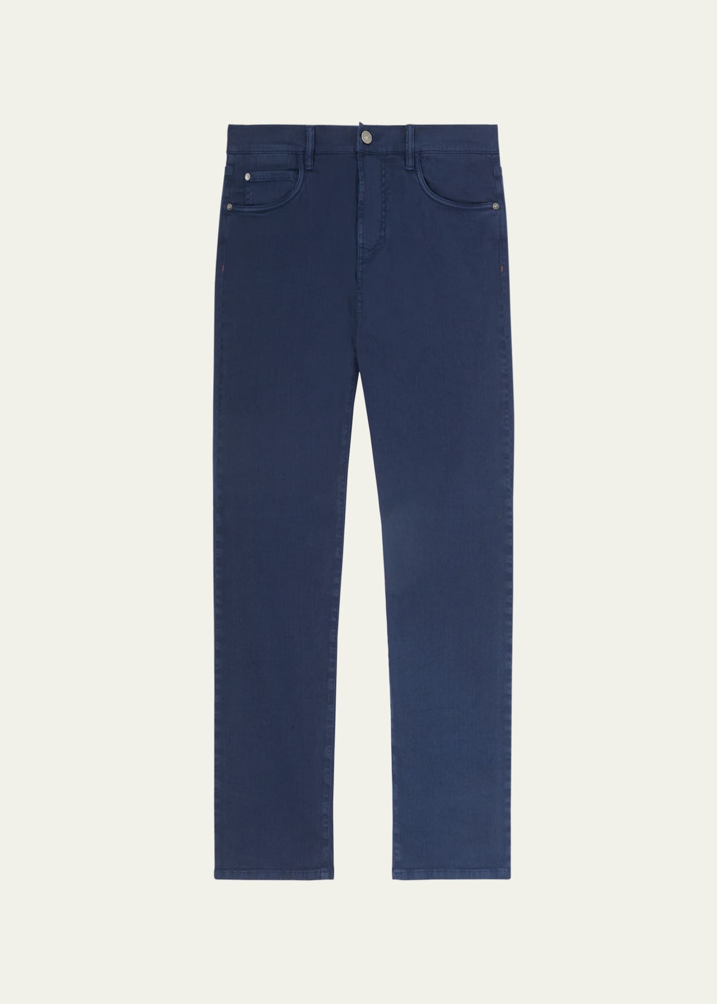 Loro Piana Men's Quarona Linen-Cotton 5-Pocket Pants Image 1 of 5