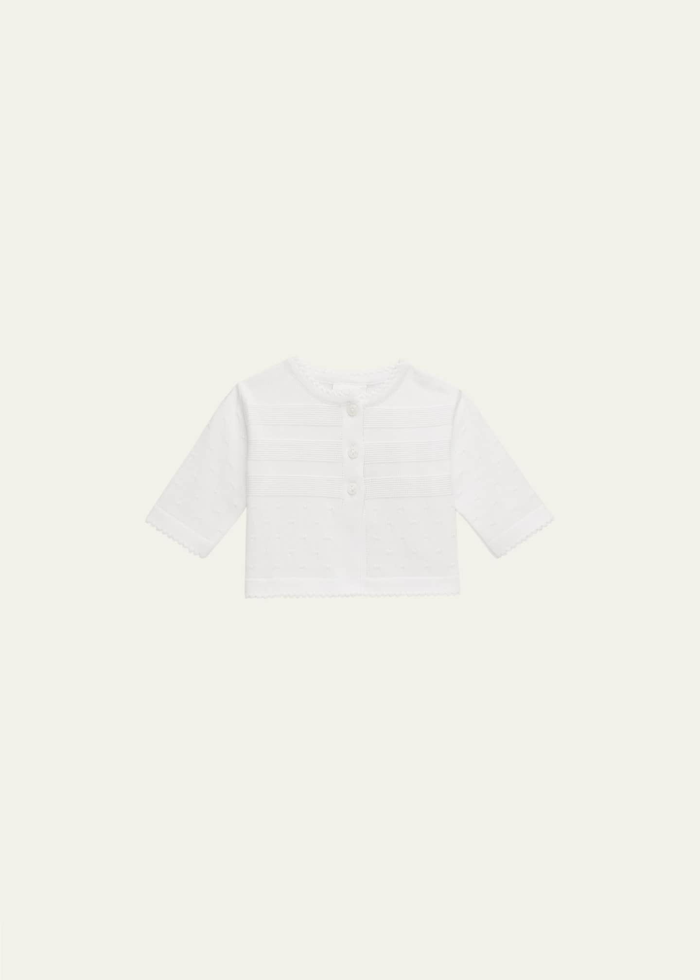 Florence Eiseman Girl's Textured Cardigan, Size 12M-6X Image 1 of 3