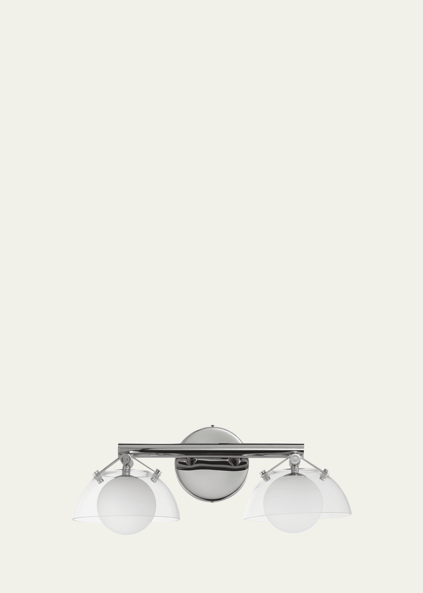 Studio M Mat Sanders design from Studio M Domain 2-Light Wall Sconce - Clear/Black