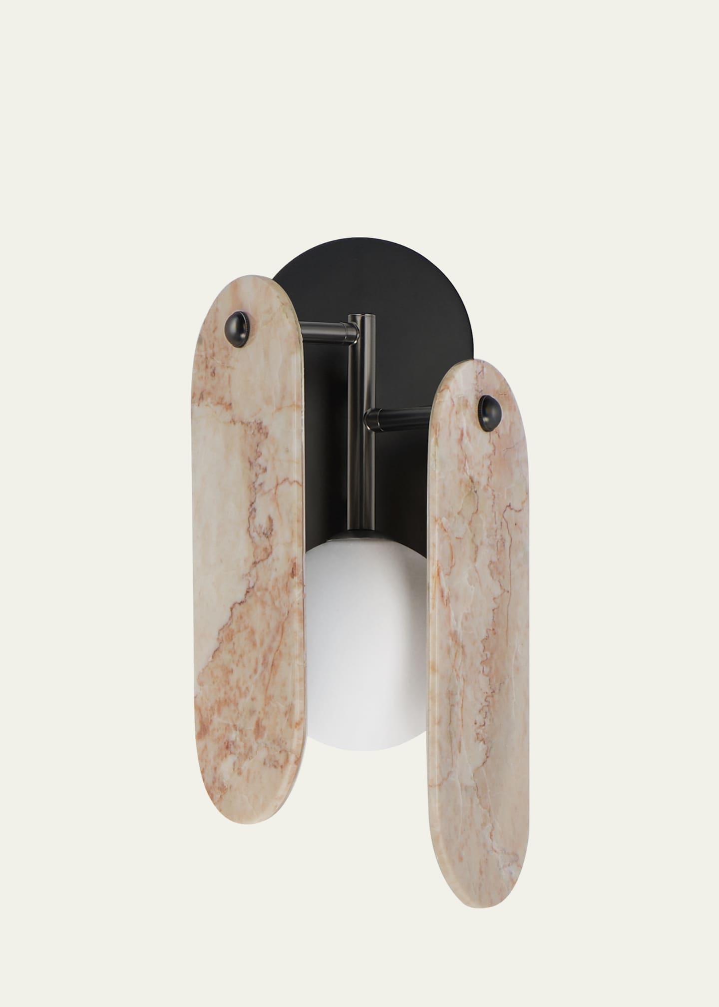 Studio M Nina Magon Design from Studio M Megalith Wall Sconce Rose Jade