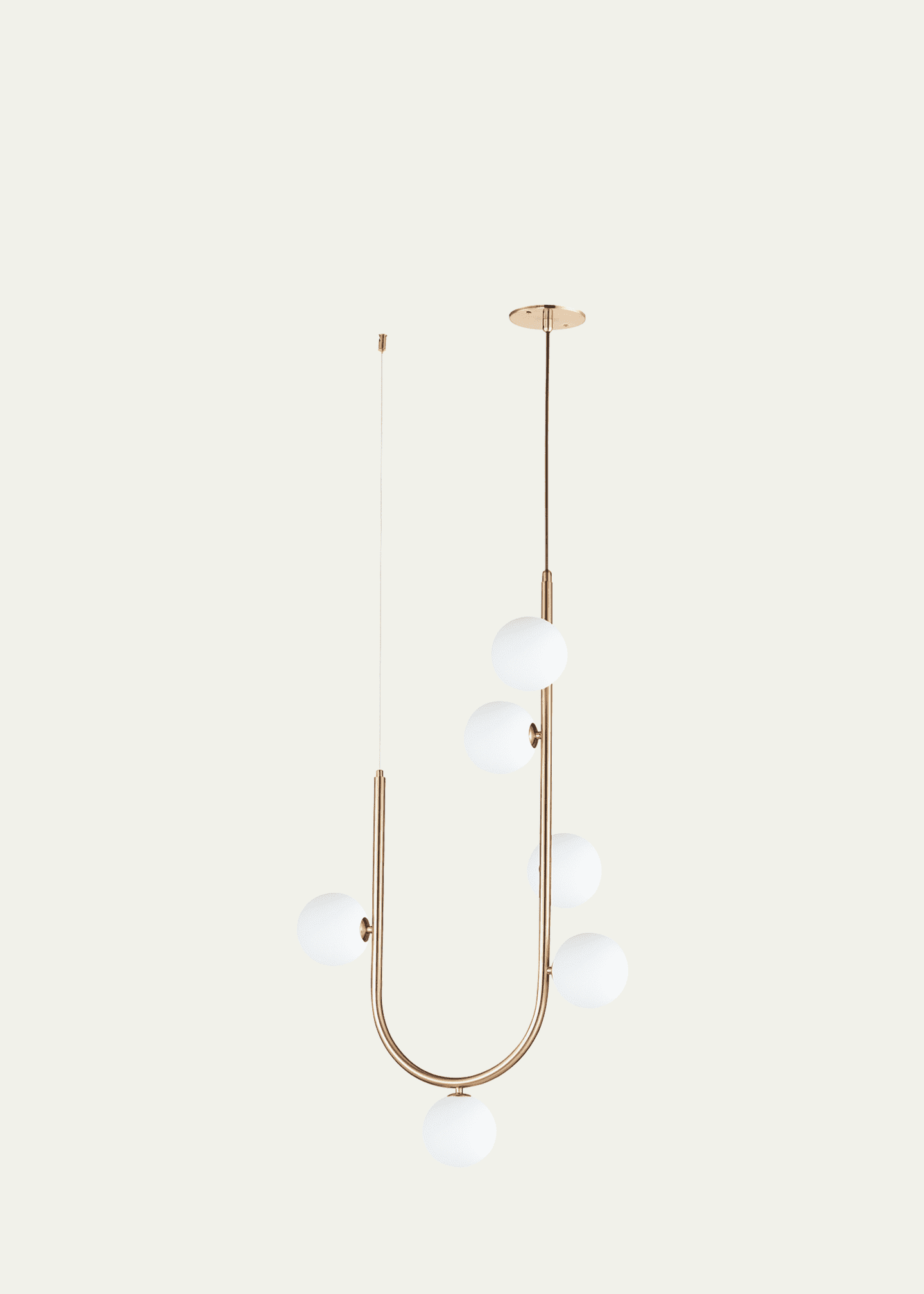 Studio M Nina Magon Design from Studio M Contour 6-Light Cord Hung Pendant 3000K