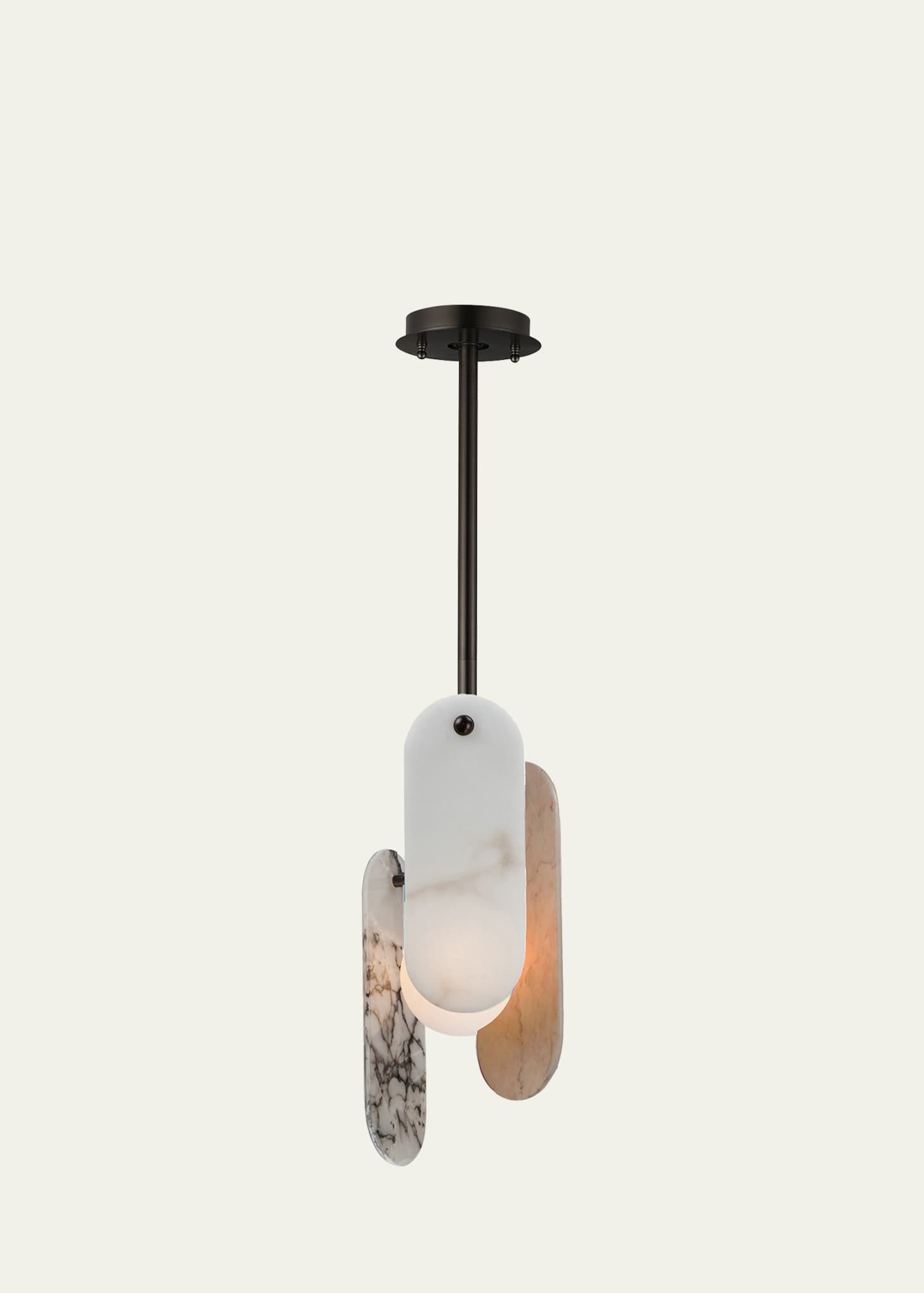 Studio M Nina Magon Design from Studio M Megalith Stem Hung Pendant Various Stone