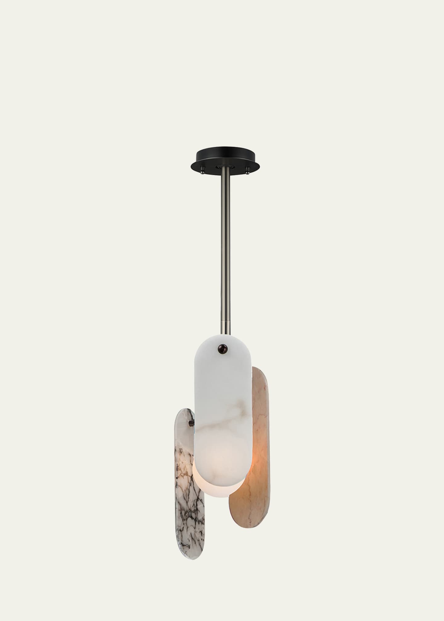Studio M Nina Magon Design from Studio M Megalith Stem Hung Pendant Various Stone