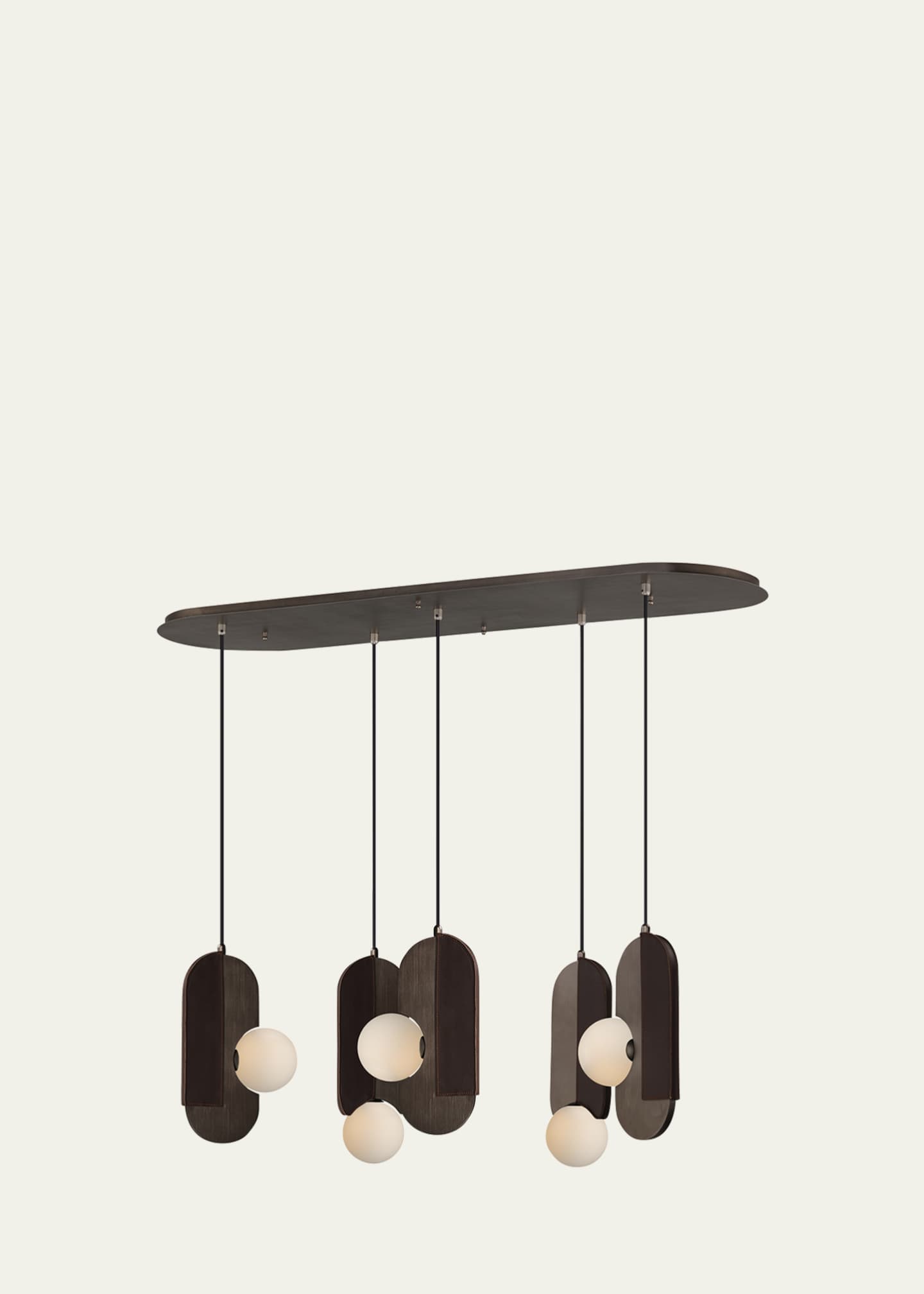 Studio M x Nina Magon design from Studio M Stitched 5-Light Pendant
