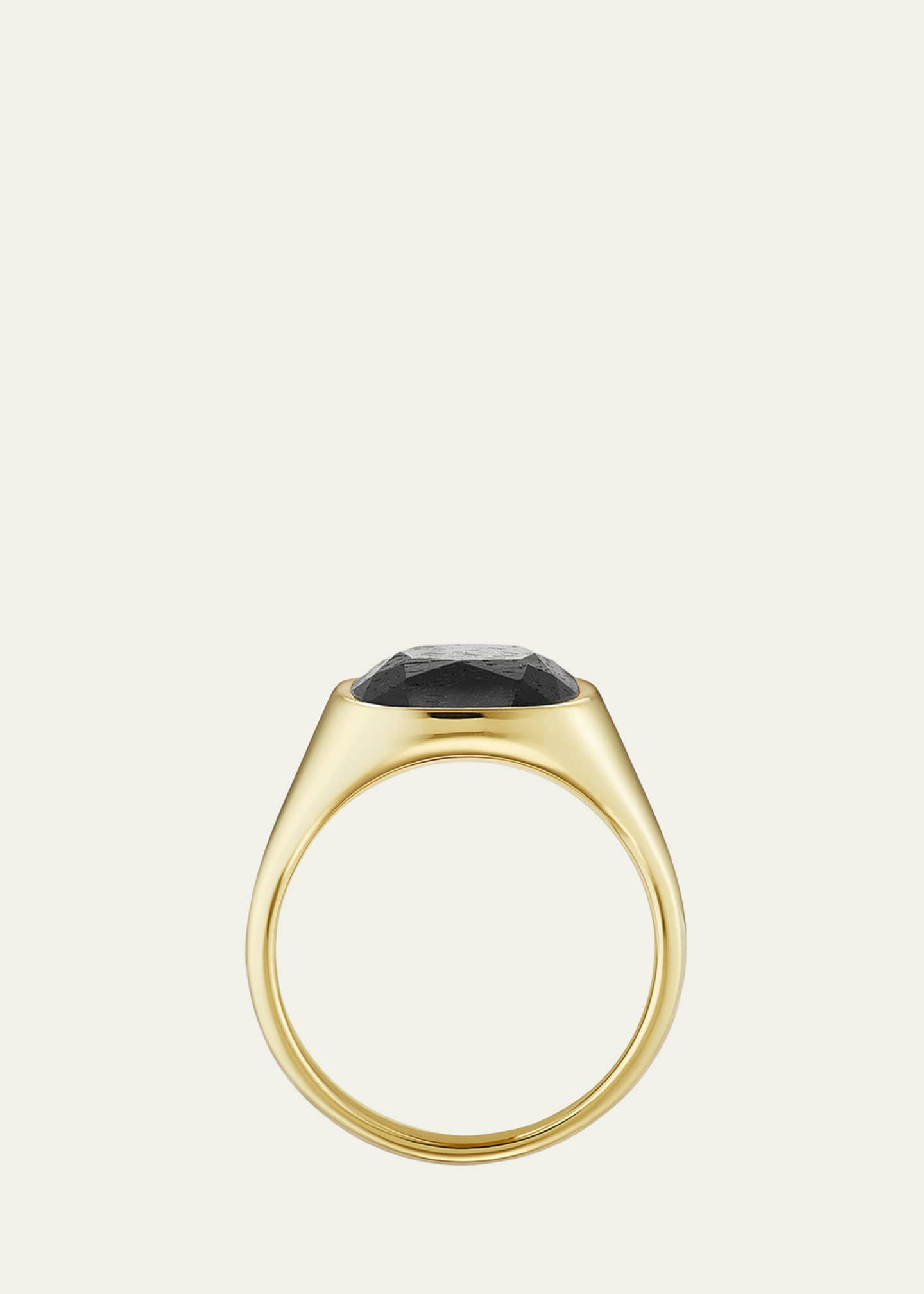 KINRADEN Men's The Brethren 18K Gold Signet Ring
