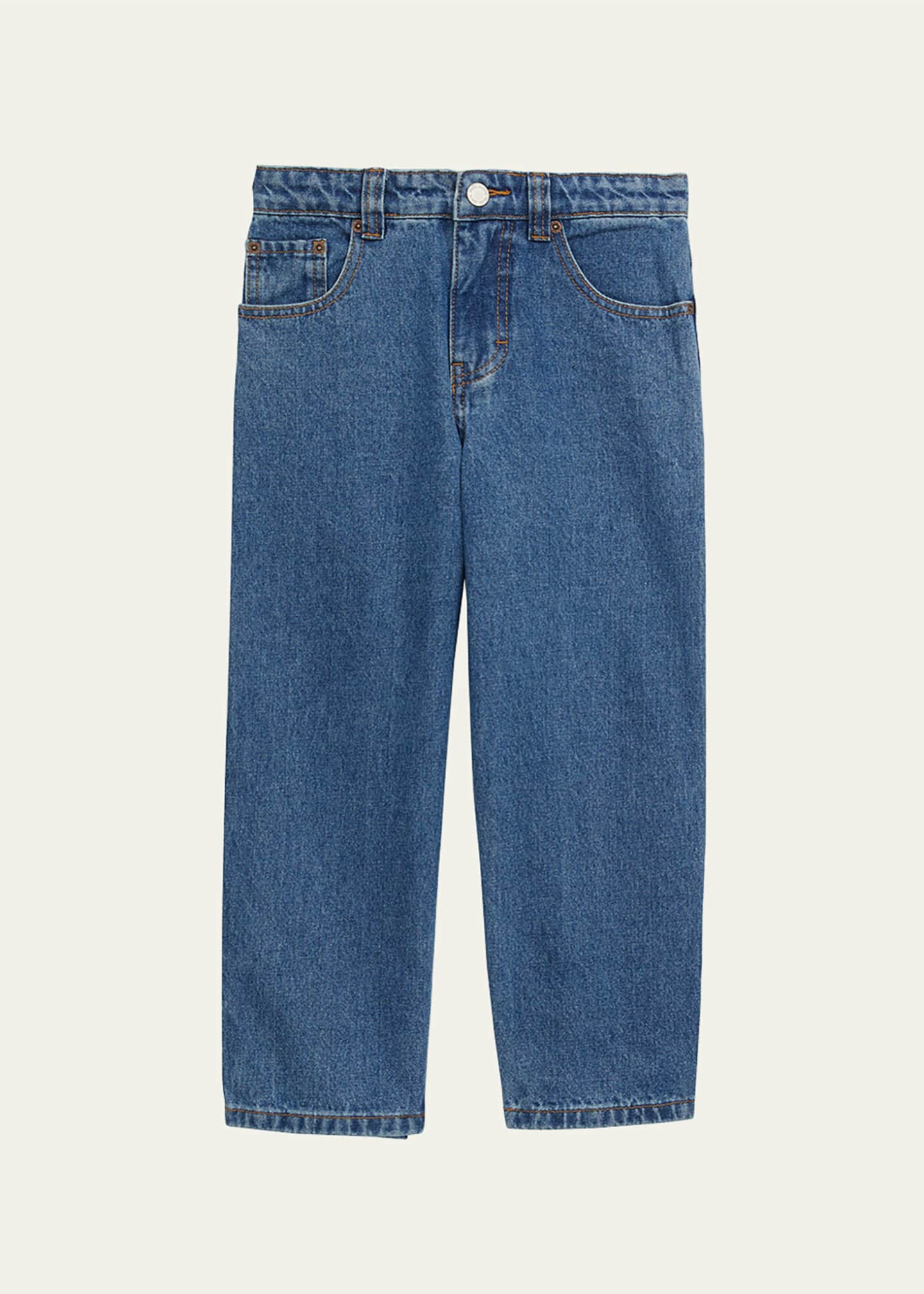 Absurd Productiecentrum sturen Molo Kid's Aiden Wide Leg Jeans, Size 4-7 - Bergdorf Goodman