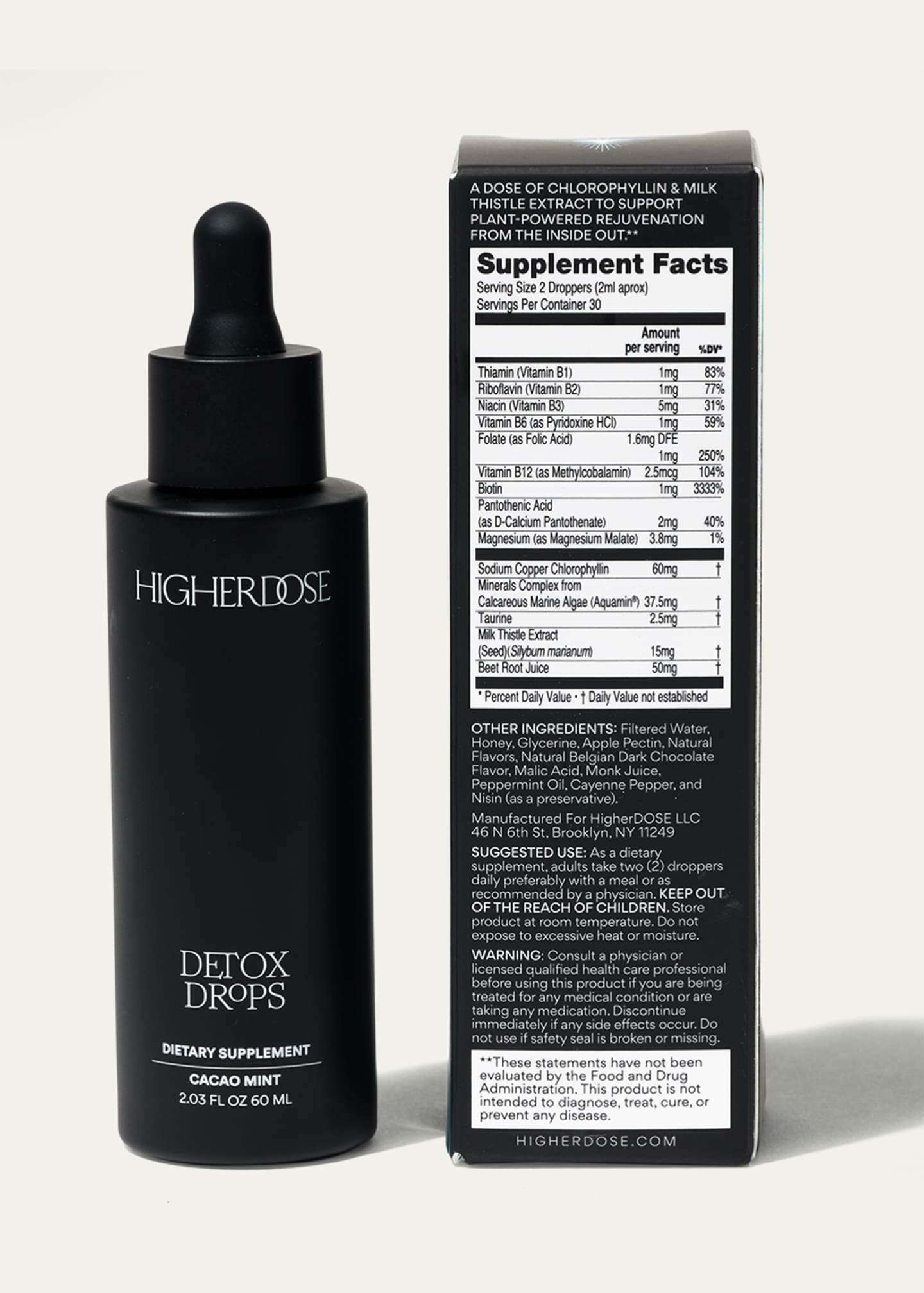 HigherDOSE Detox Drops, 2 oz. Image 3 of 3