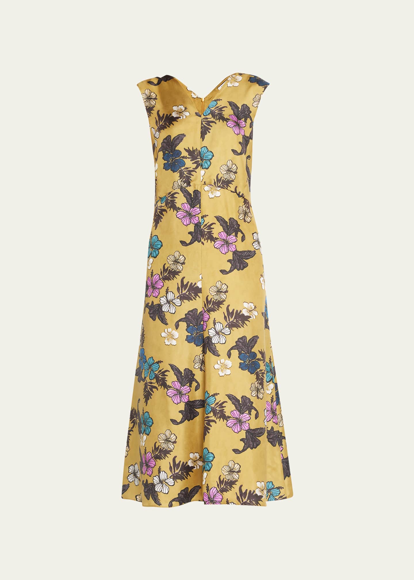 Max mara floral dress sale