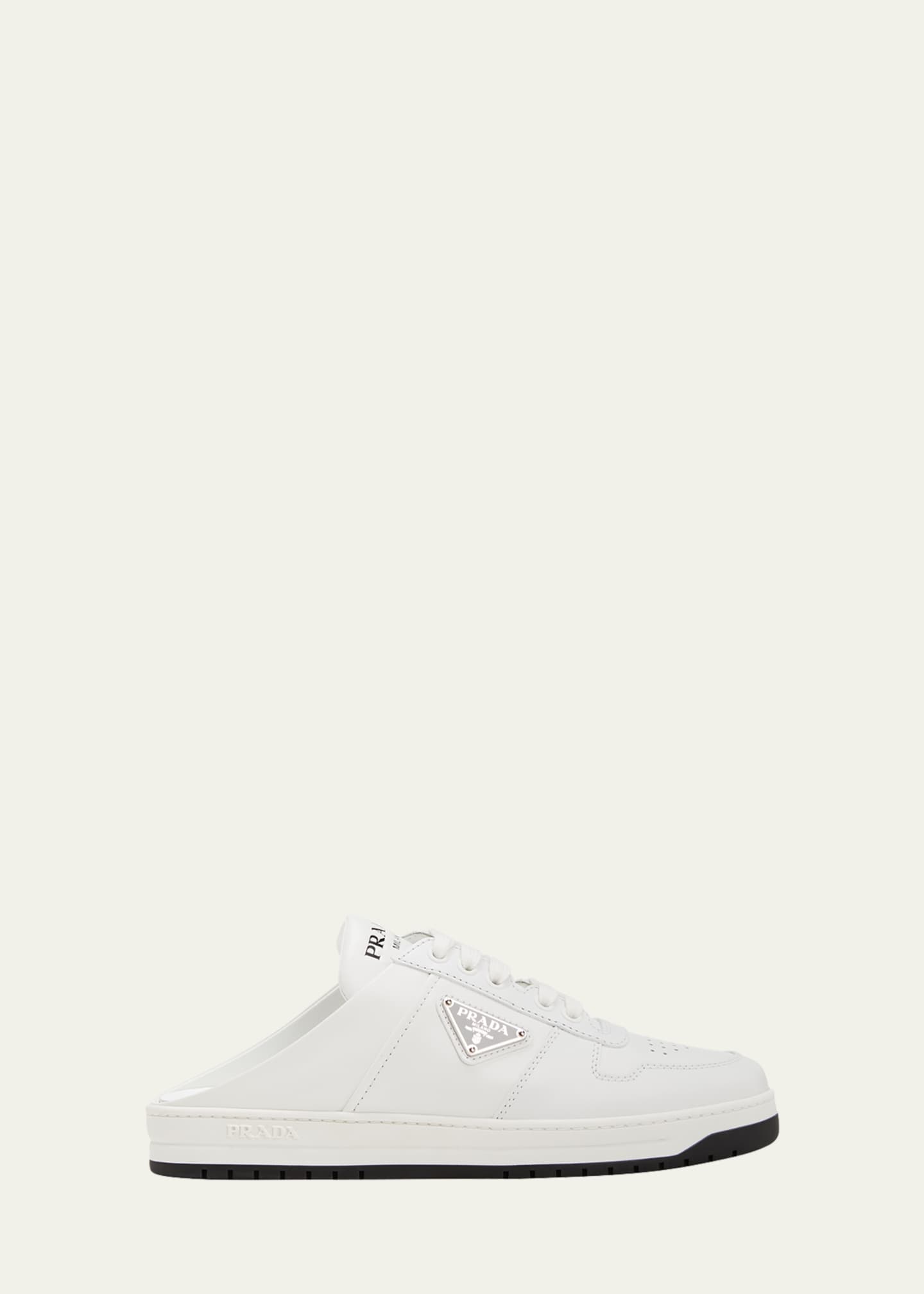 Prada Downtown Low Top Sneaker Mules