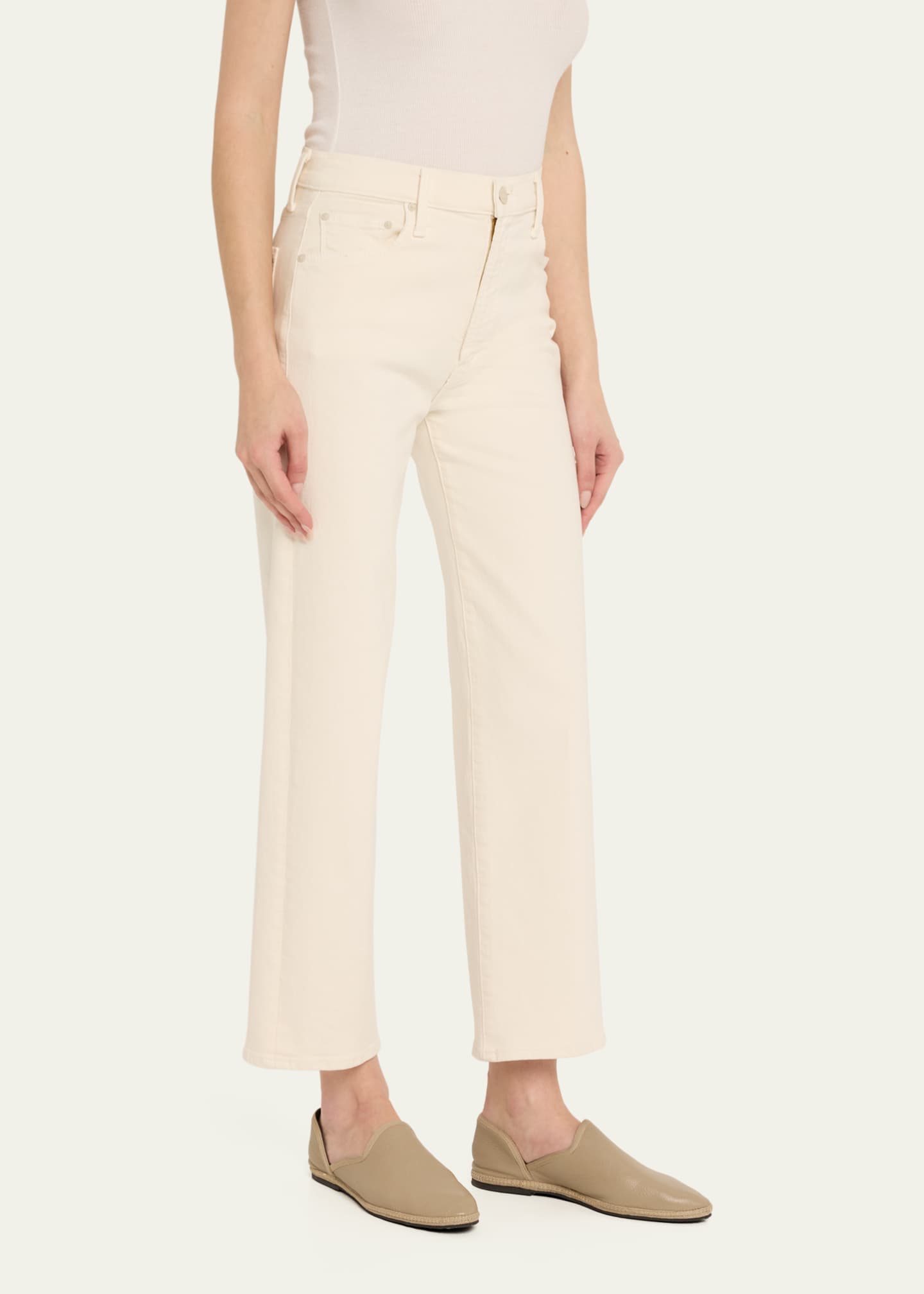 MOTHER The Rambler Zip Ankle Jeans Image 4 of 5