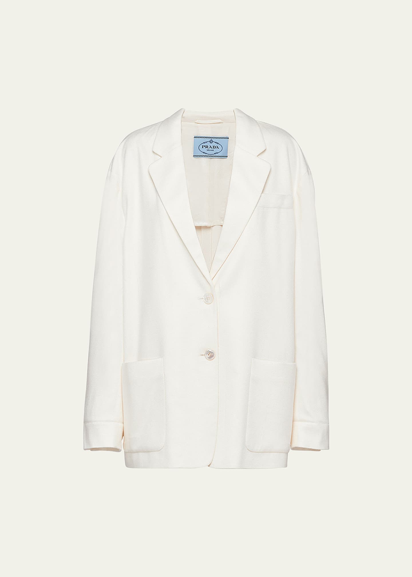 Prada Oversized Cashmere Blazer Bergdorf Goodman
