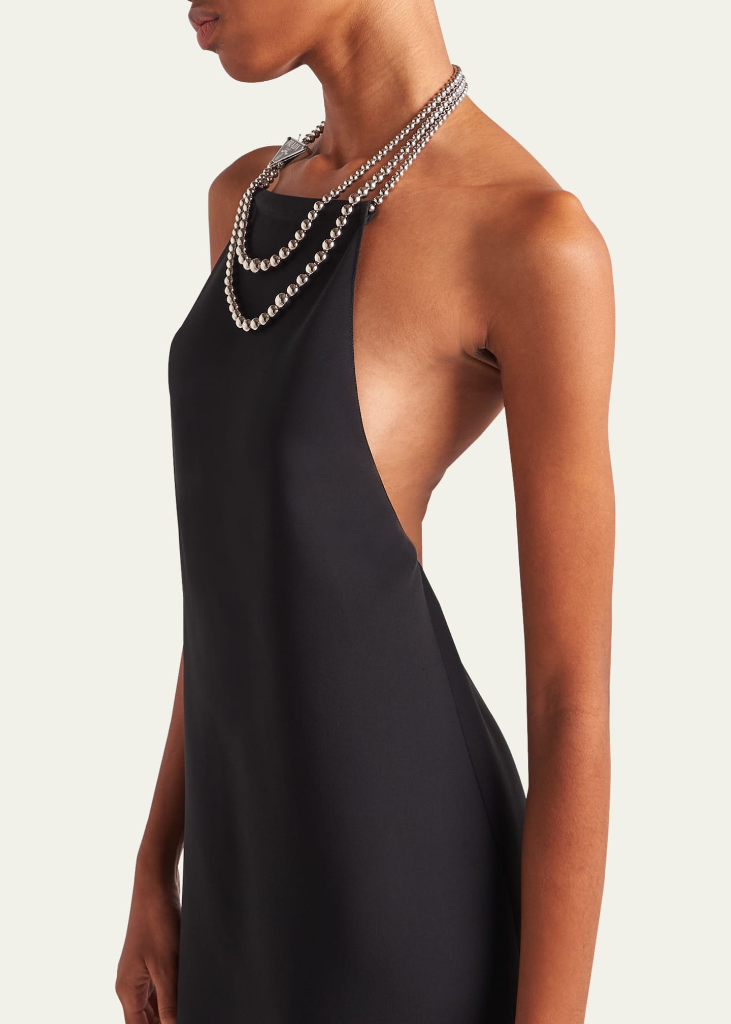 Chain choker mini dress sale