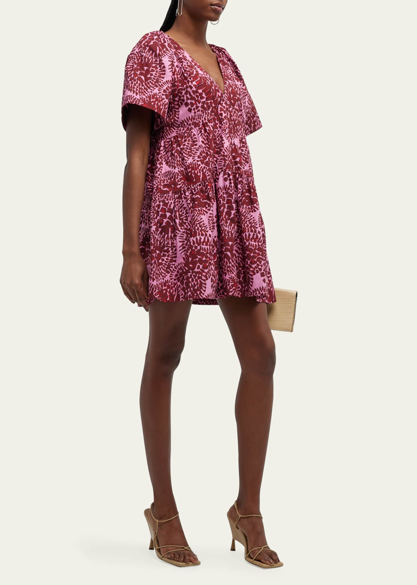 A.L.C. Camila Printed Mini Dress - Bergdorf Goodman