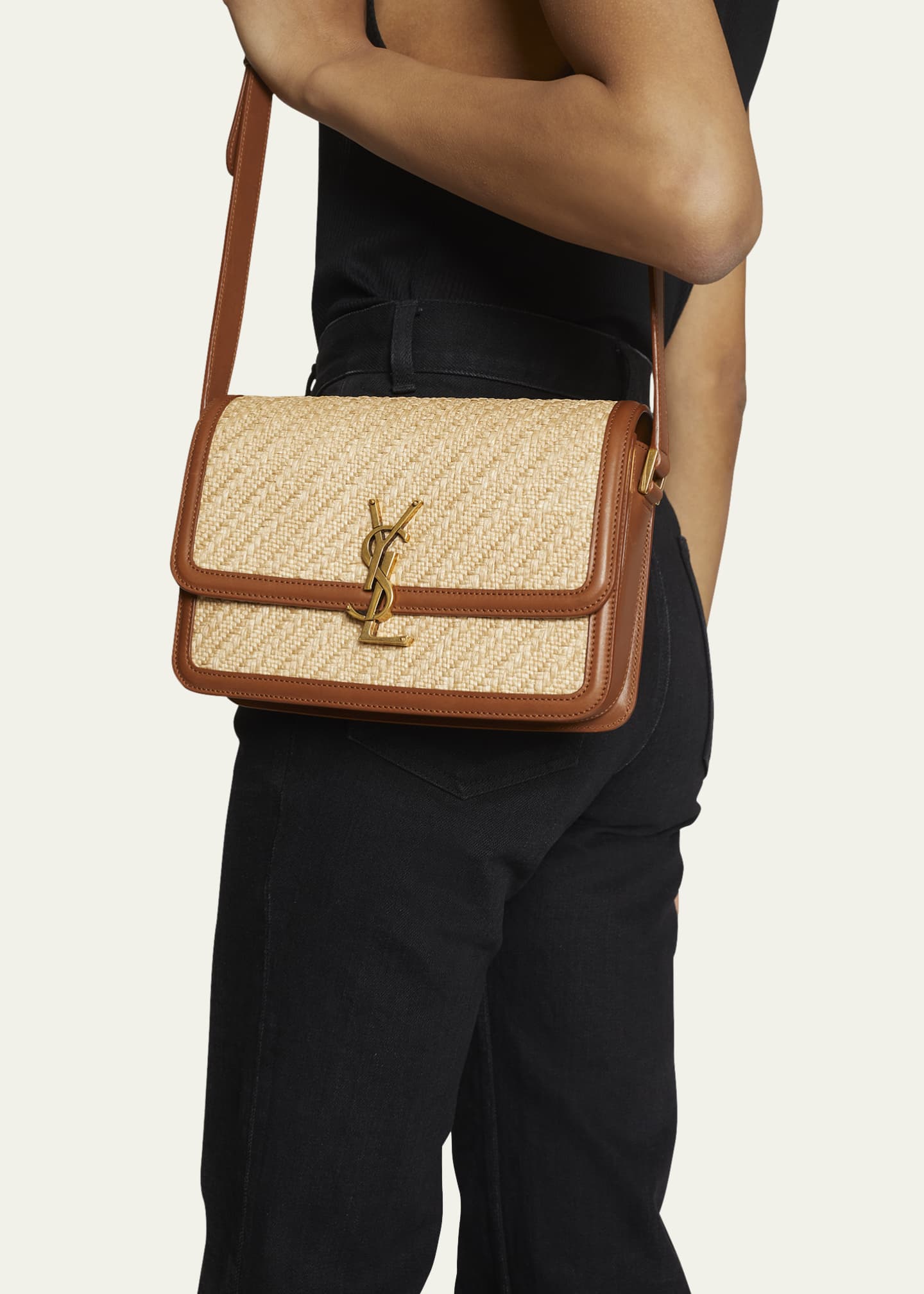Ysl medium flap bag shop