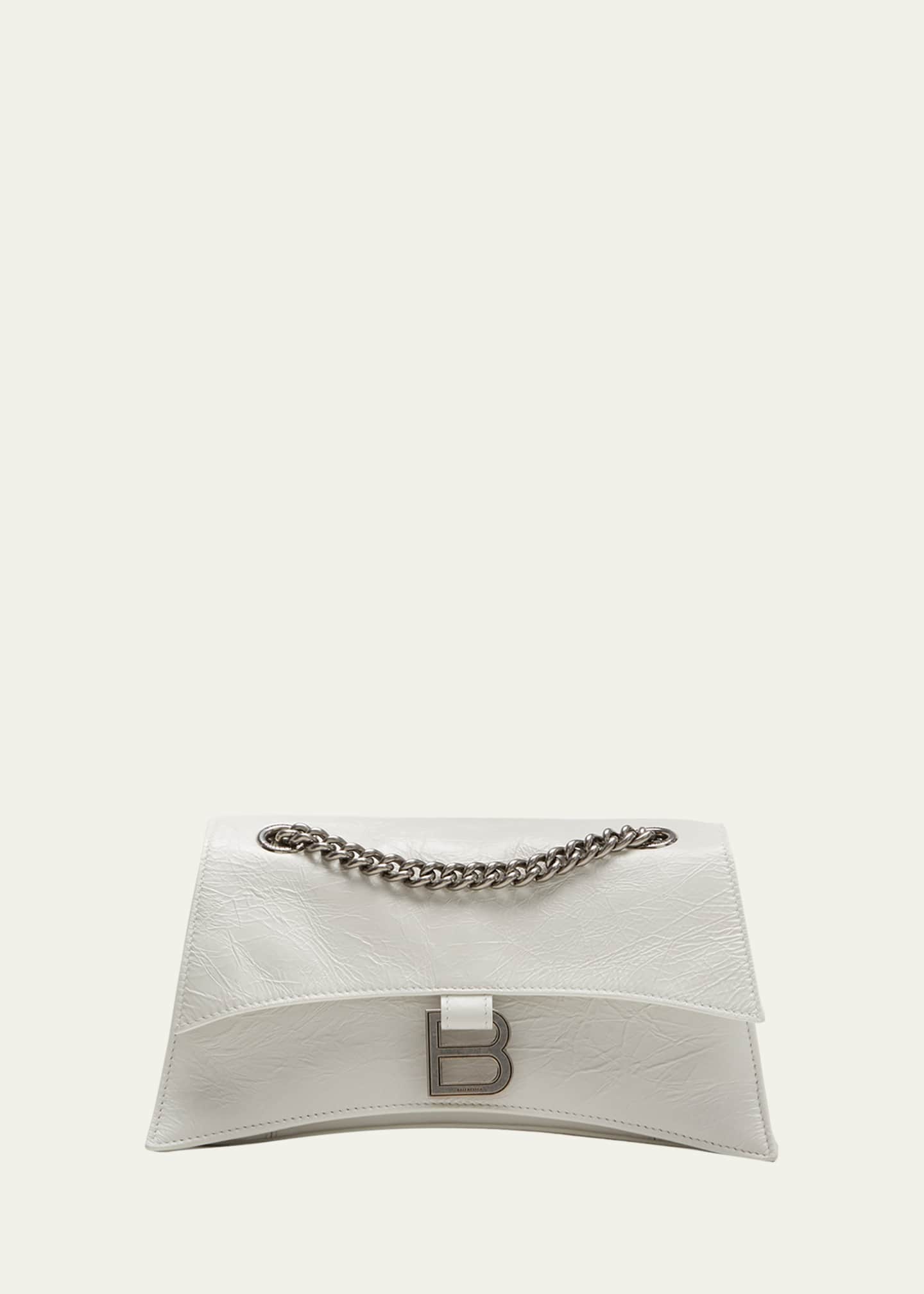Balenciaga white clutch store