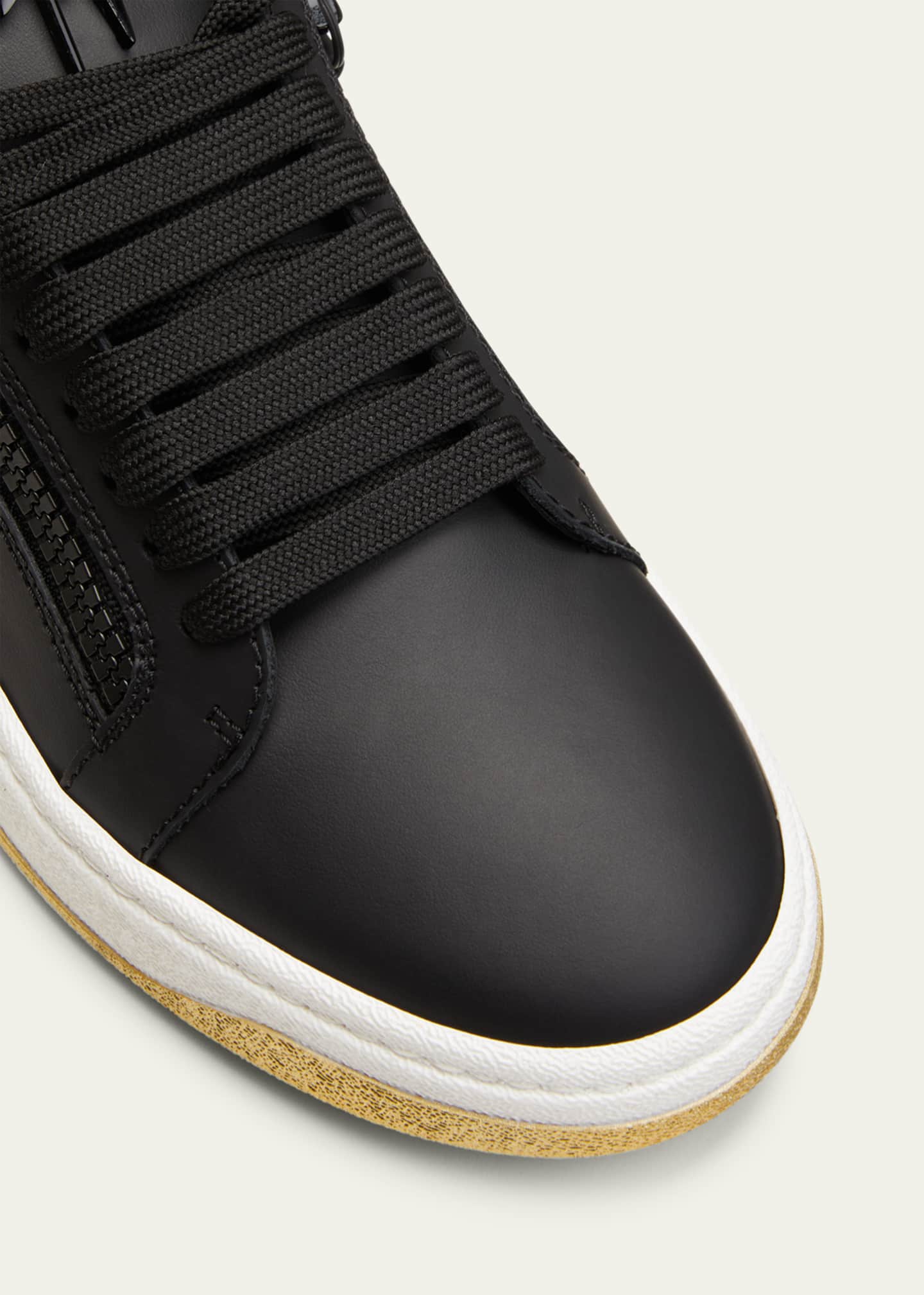 sende tone Grænseværdi Giuseppe Zanotti Men's Double-Zip Leather Sneakers - Bergdorf Goodman