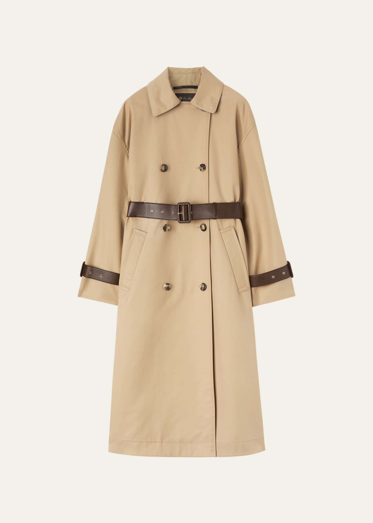 Loro Piana Walt Belted Trench Coat - Bergdorf Goodman