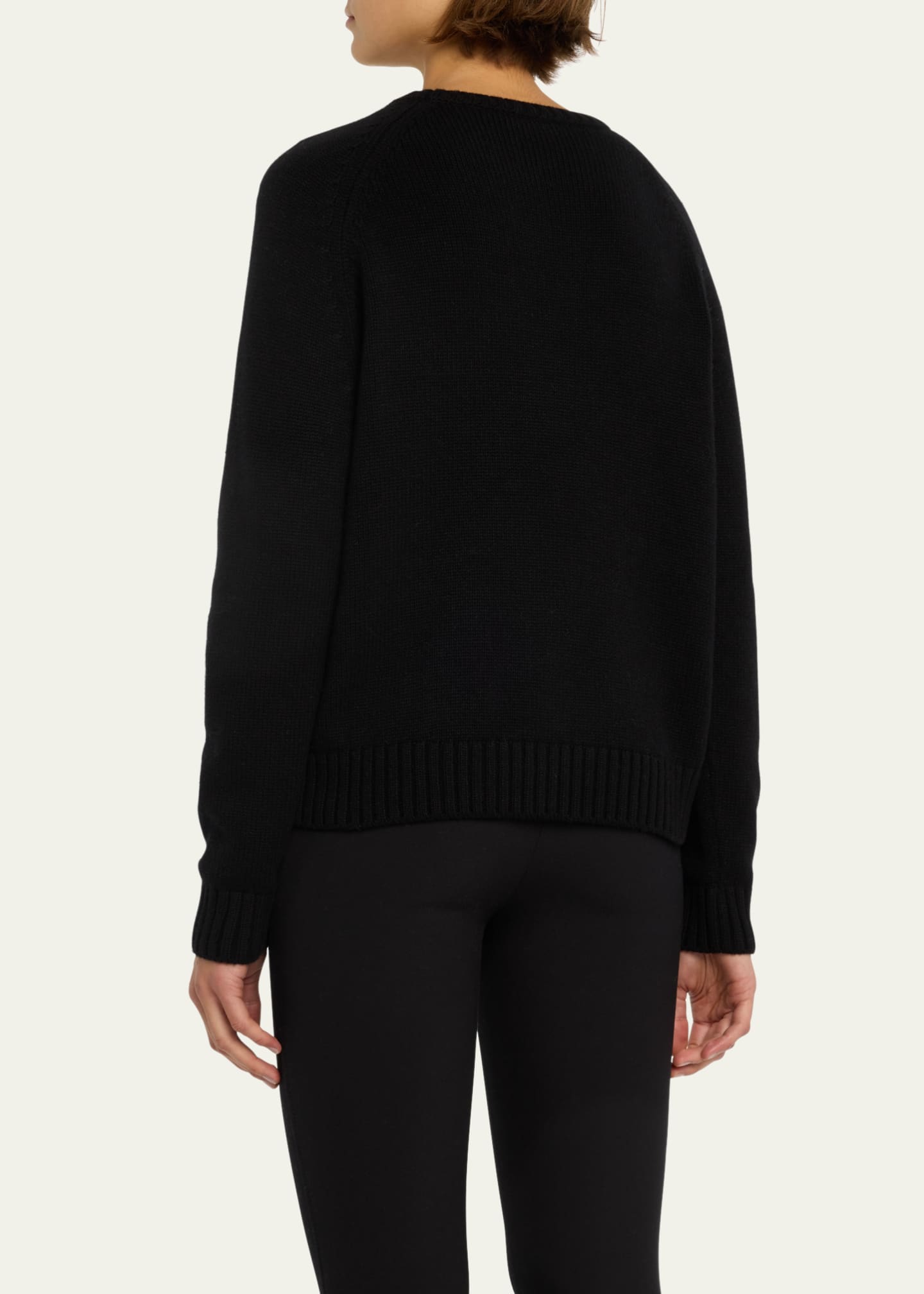 Loro Piana Neo Parksville Cashmere Crewneck Sweater Image 3 of 5